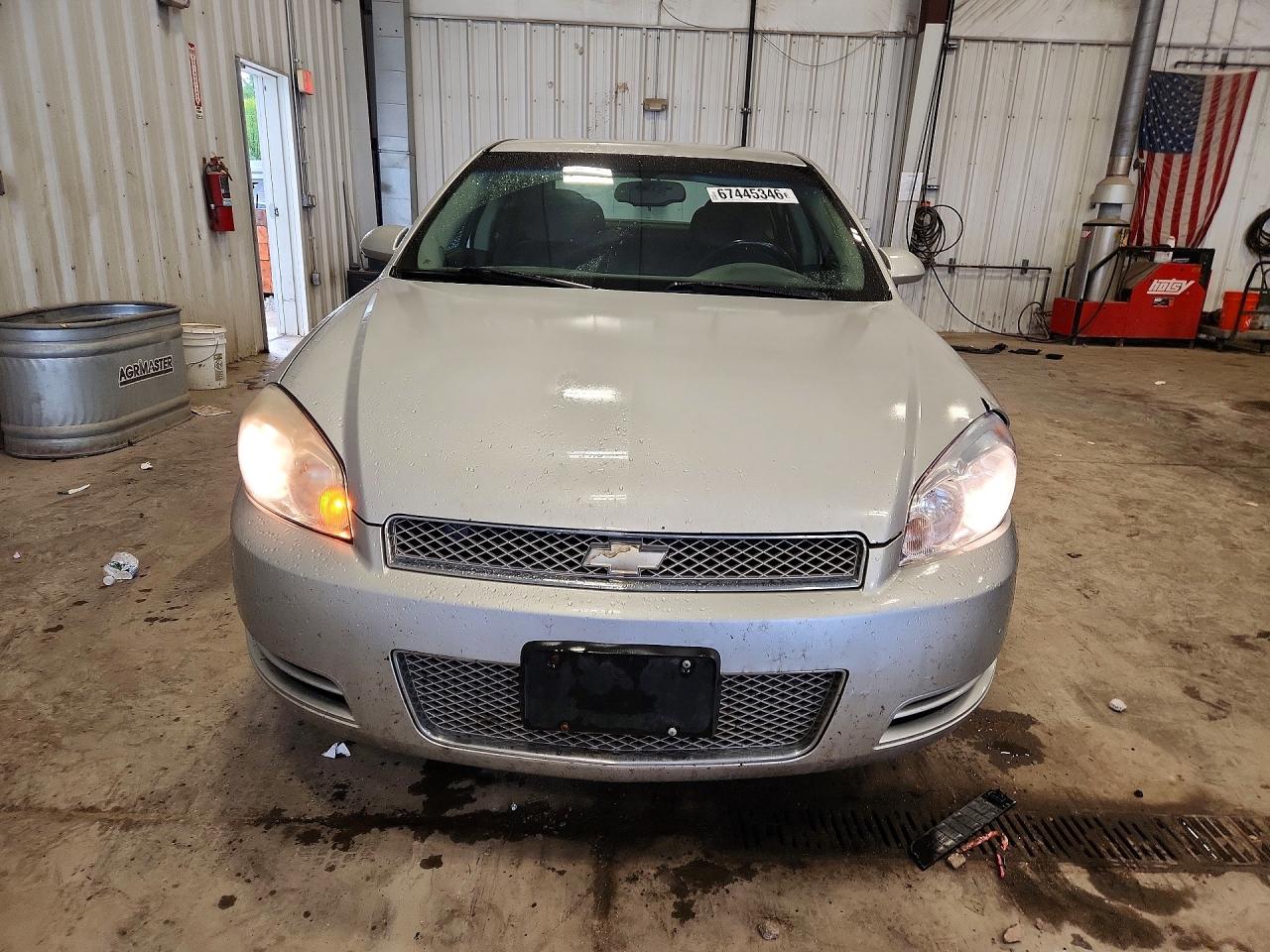2013 Chevrolet Impala Ls Silver vin: 2G1WF5E37D1141952
