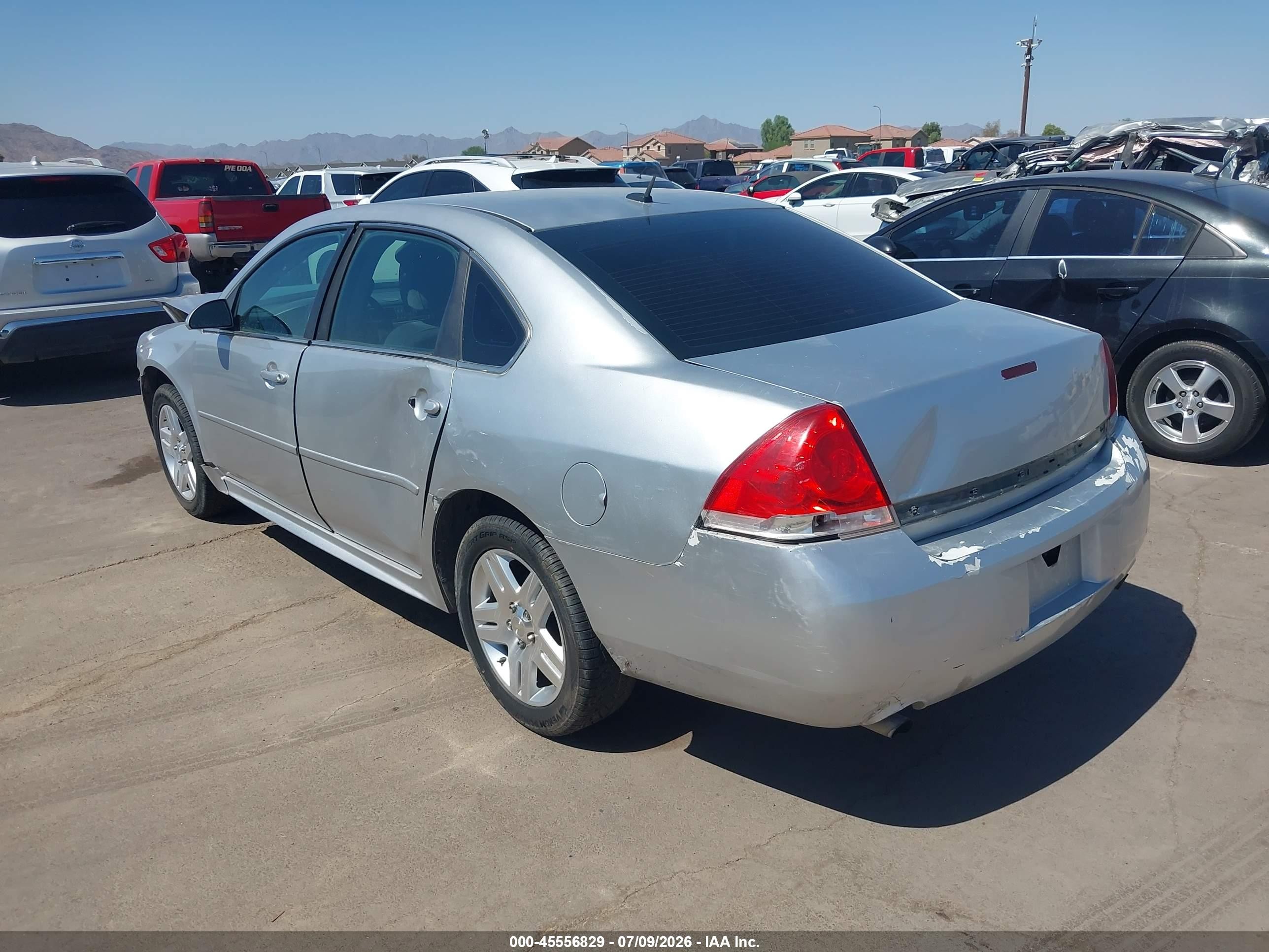 2013 Chevrolet Impala Ls Silver vin: 2G1WF5E37D1151977