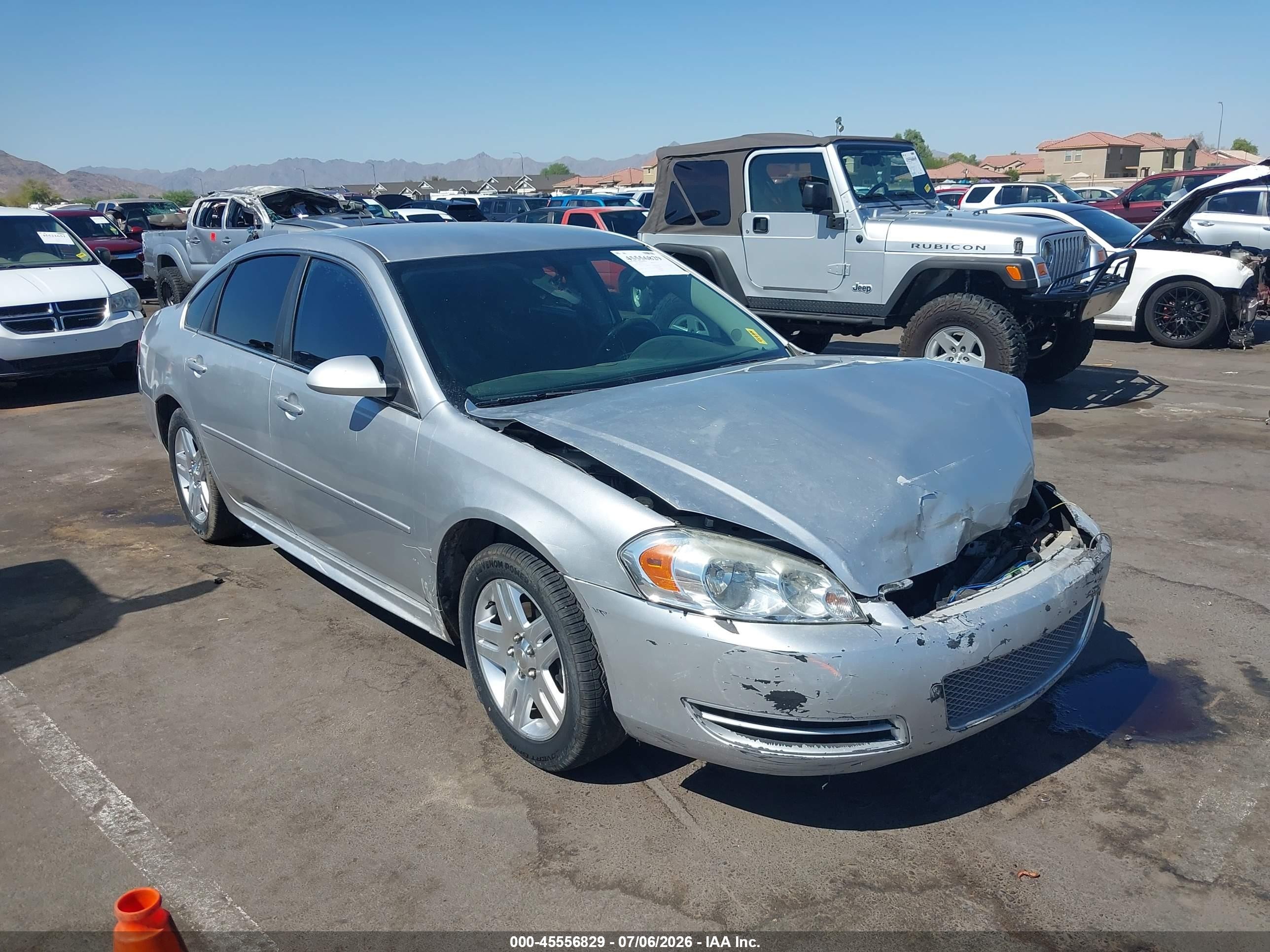 2013 Chevrolet Impala Ls Silver vin: 2G1WF5E37D1151977