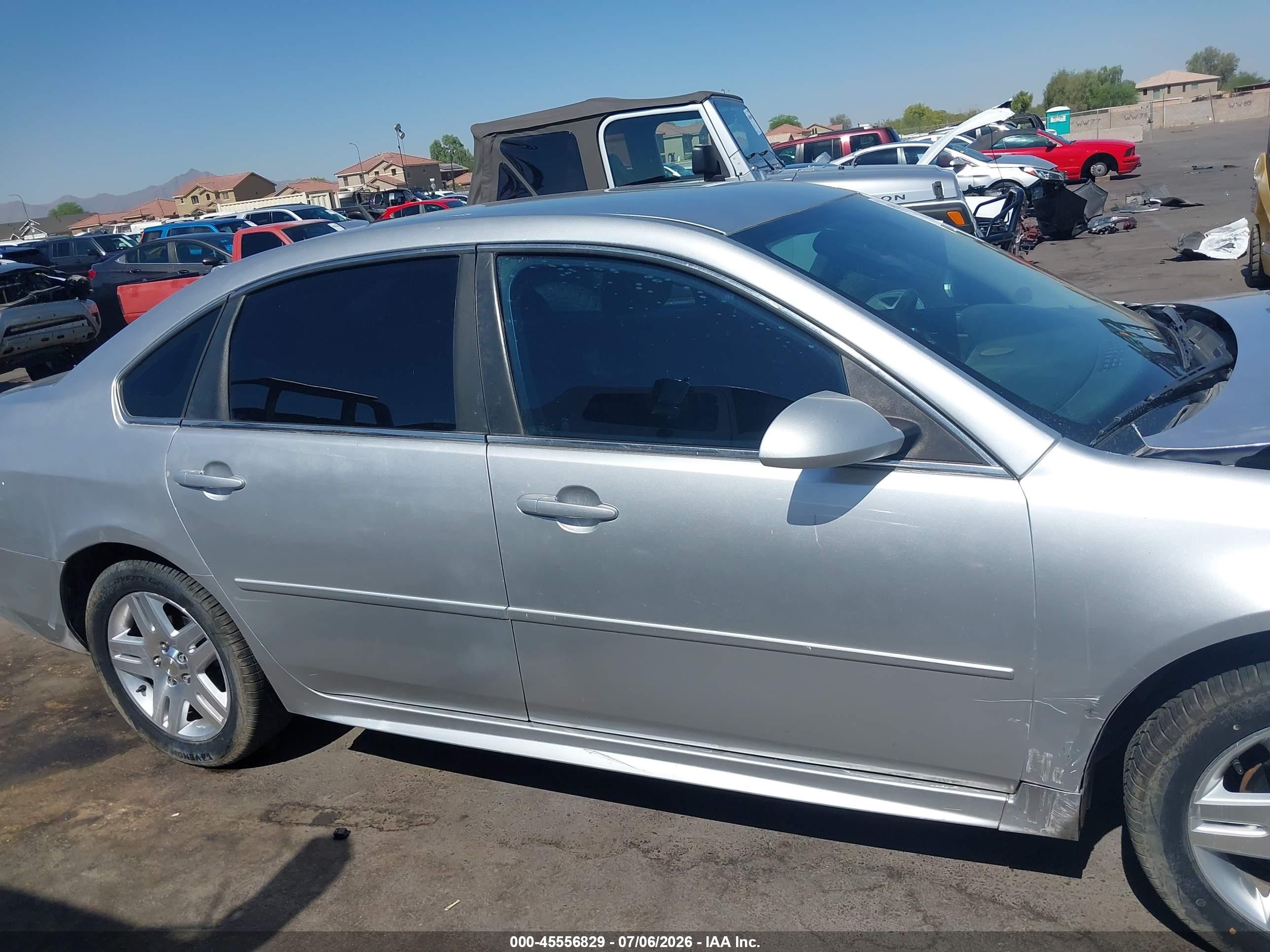 2013 Chevrolet Impala Ls Silver vin: 2G1WF5E37D1151977