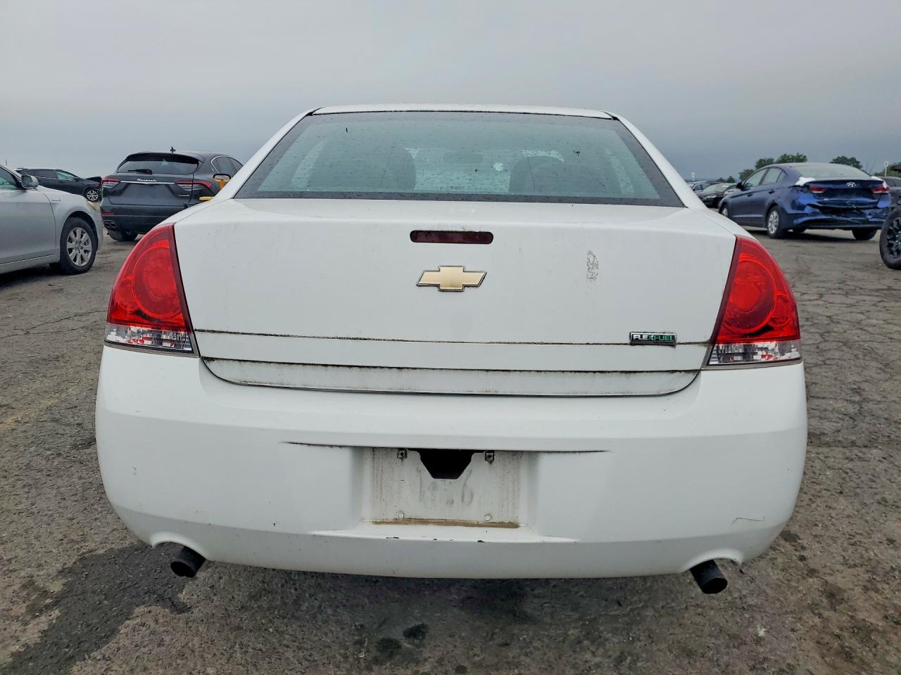 2013 Chevrolet Impala Ls White vin: 2G1WF5E37D1254168