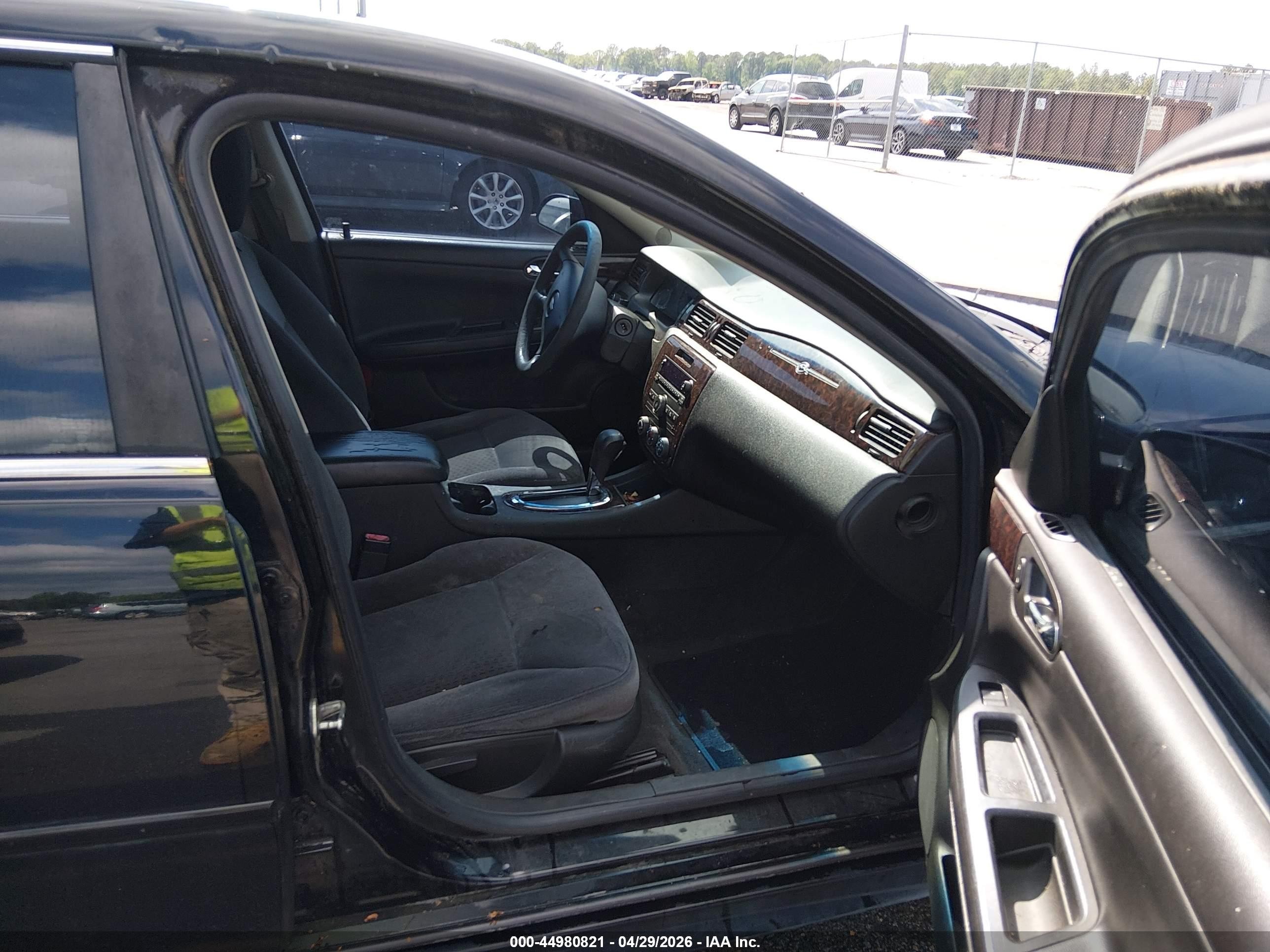 2013 Chevrolet Impala Ls Black vin: 2G1WF5E37D1255837