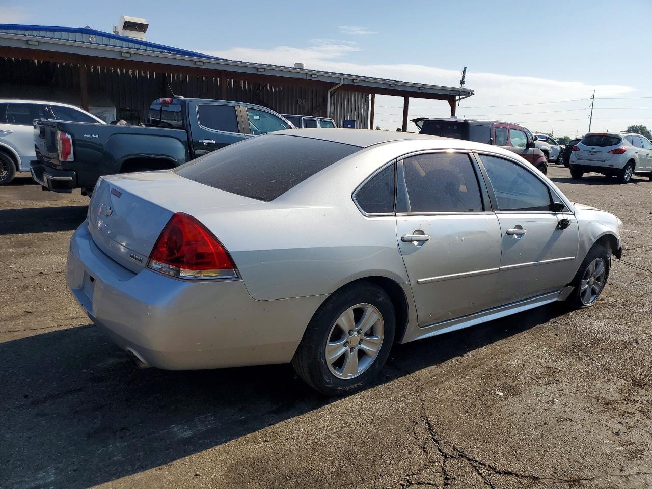 2013 Chevrolet Impala Ls Silver vin: 2G1WF5E37D1262089
