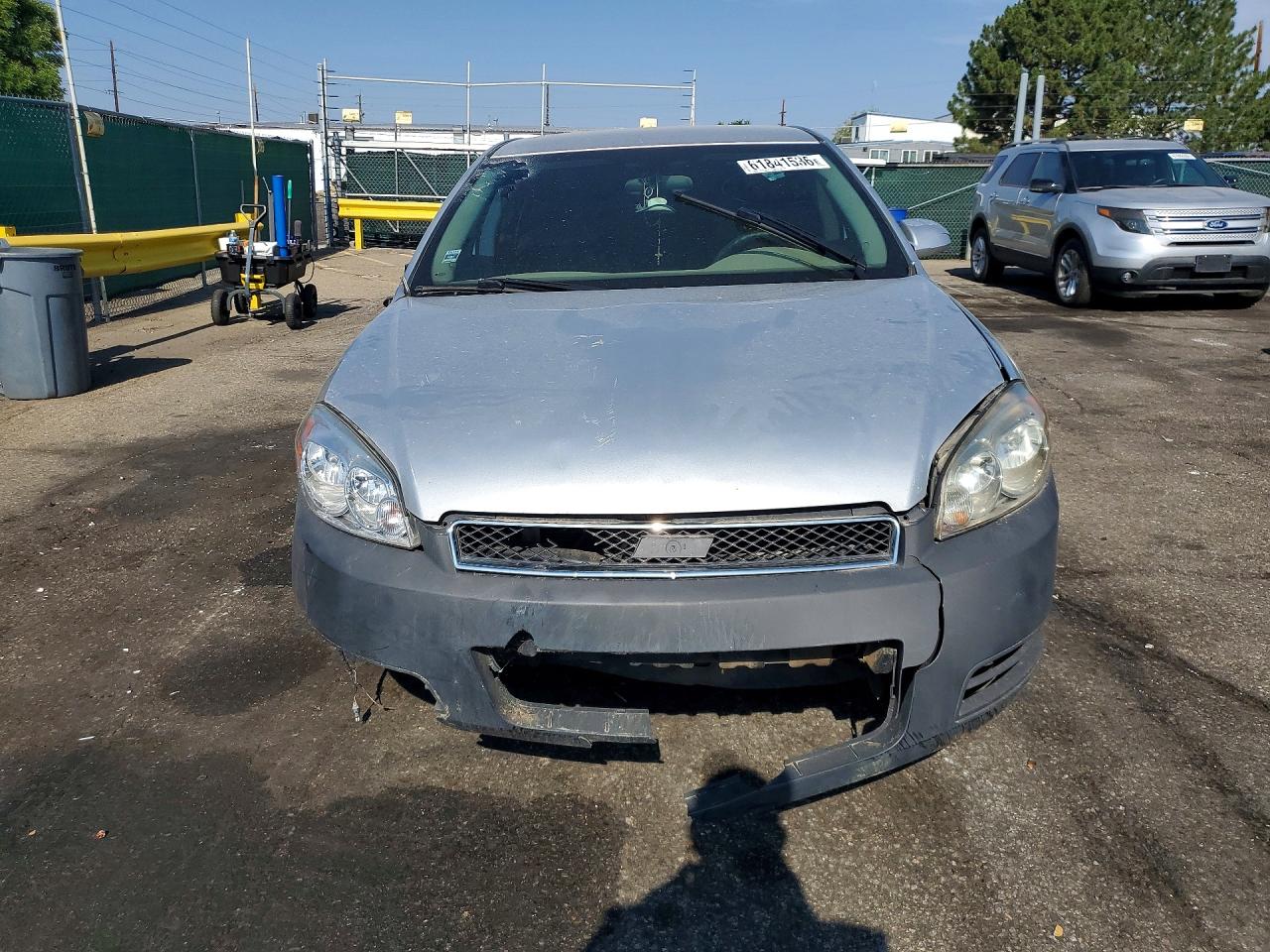2013 Chevrolet Impala Ls Silver vin: 2G1WF5E37D1262089