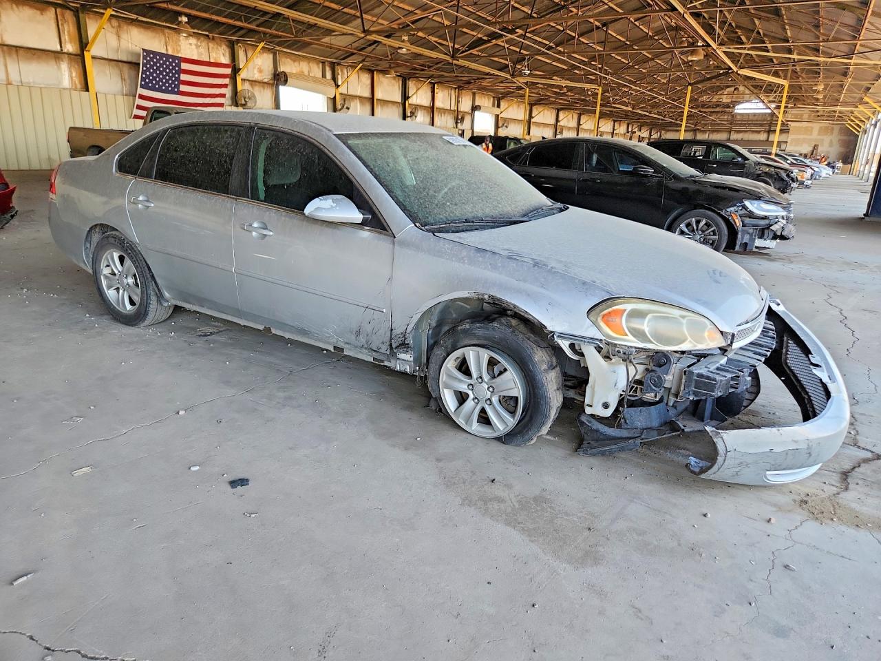 2013 Chevrolet Impala Ls Gray vin: 2G1WF5E37D1266532