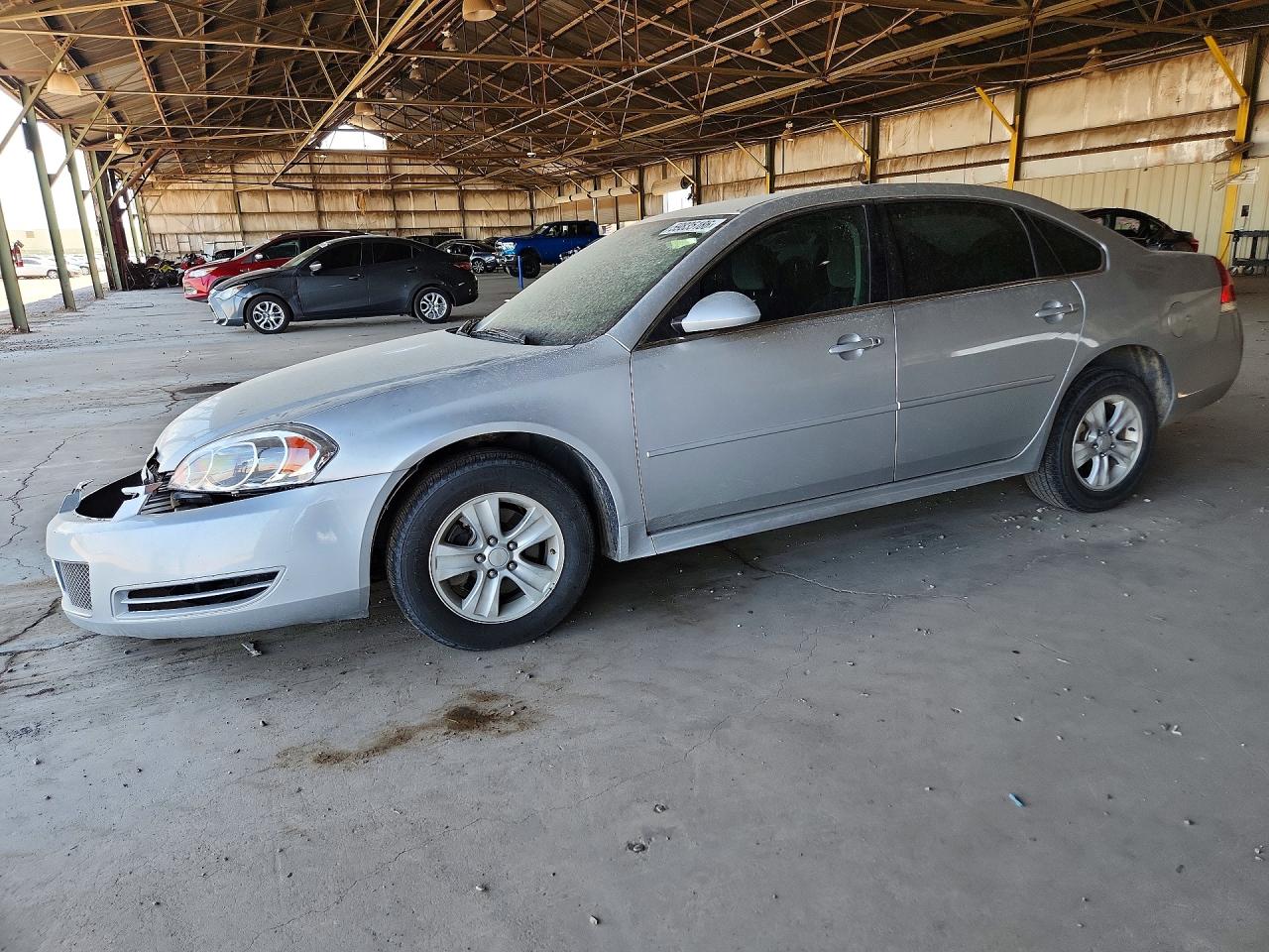 2013 Chevrolet Impala Ls Серый vin: 2G1WF5E37D1266532