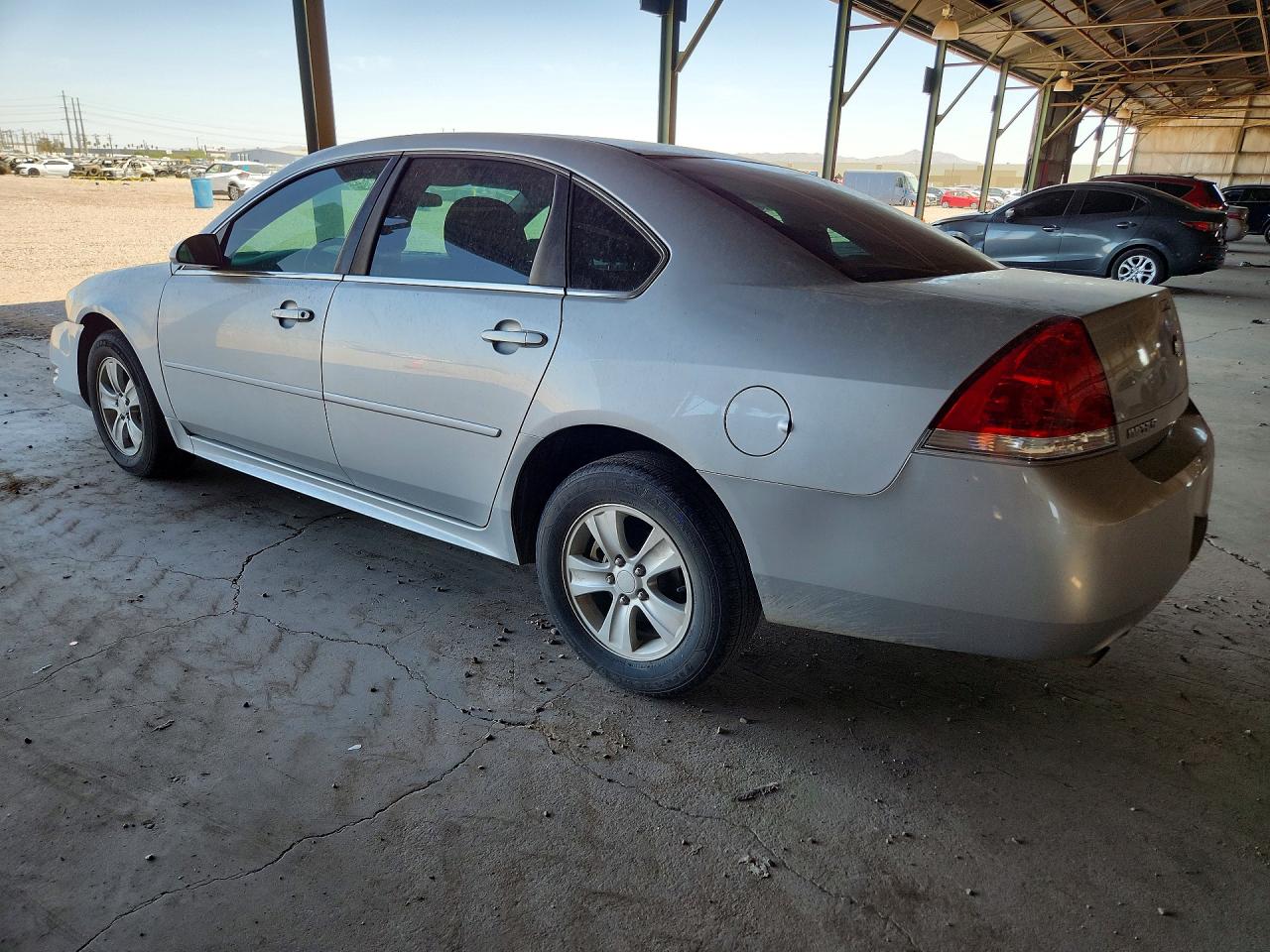 2013 Chevrolet Impala Ls Gray vin: 2G1WF5E37D1266532