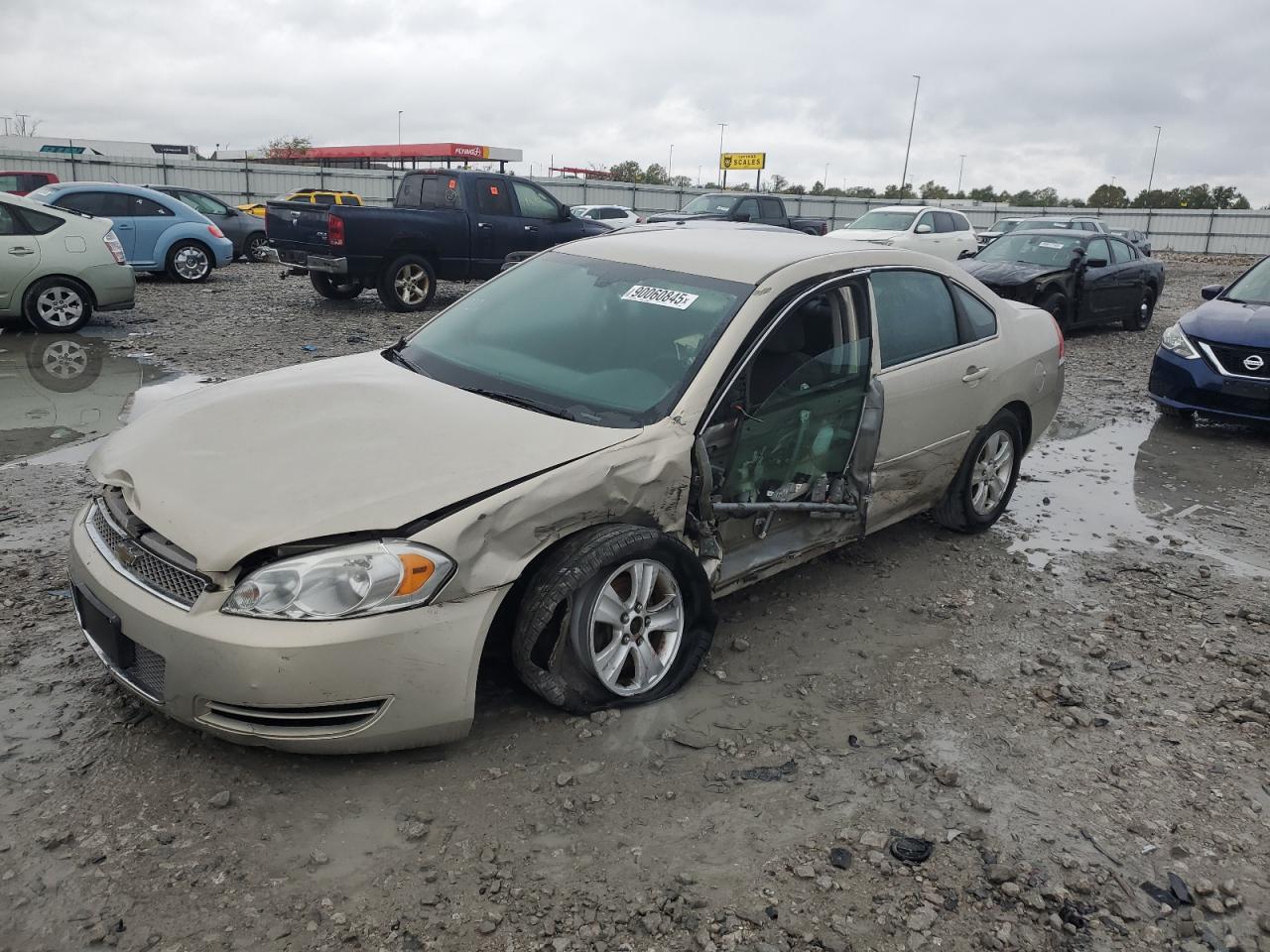 2012 Chevrolet Impala Ls Gold vin: 2G1WF5E38C1150965