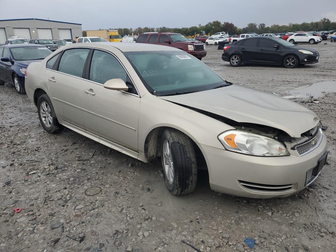 2012 Chevrolet Impala Ls Gold vin: 2G1WF5E38C1150965