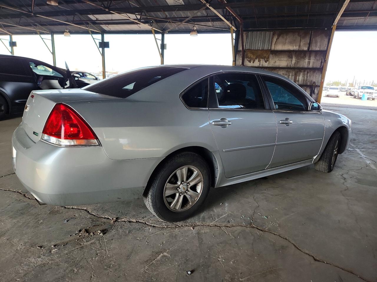 2012 Chevrolet Impala Ls Silver vin: 2G1WF5E38C1232338