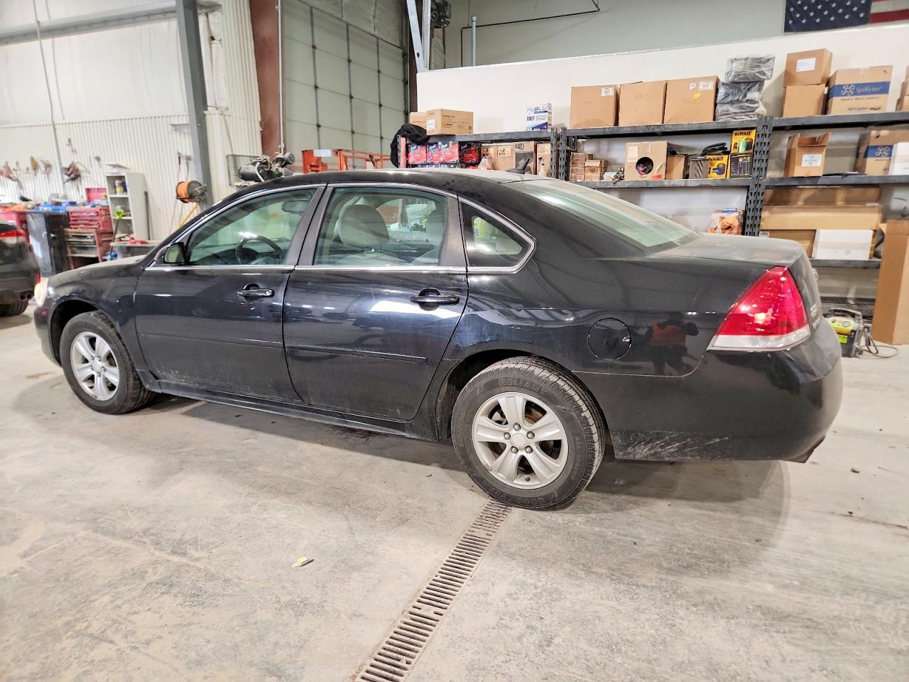 2012 Chevrolet Impala Ls Угольный vin: 2G1WF5E38C1284178