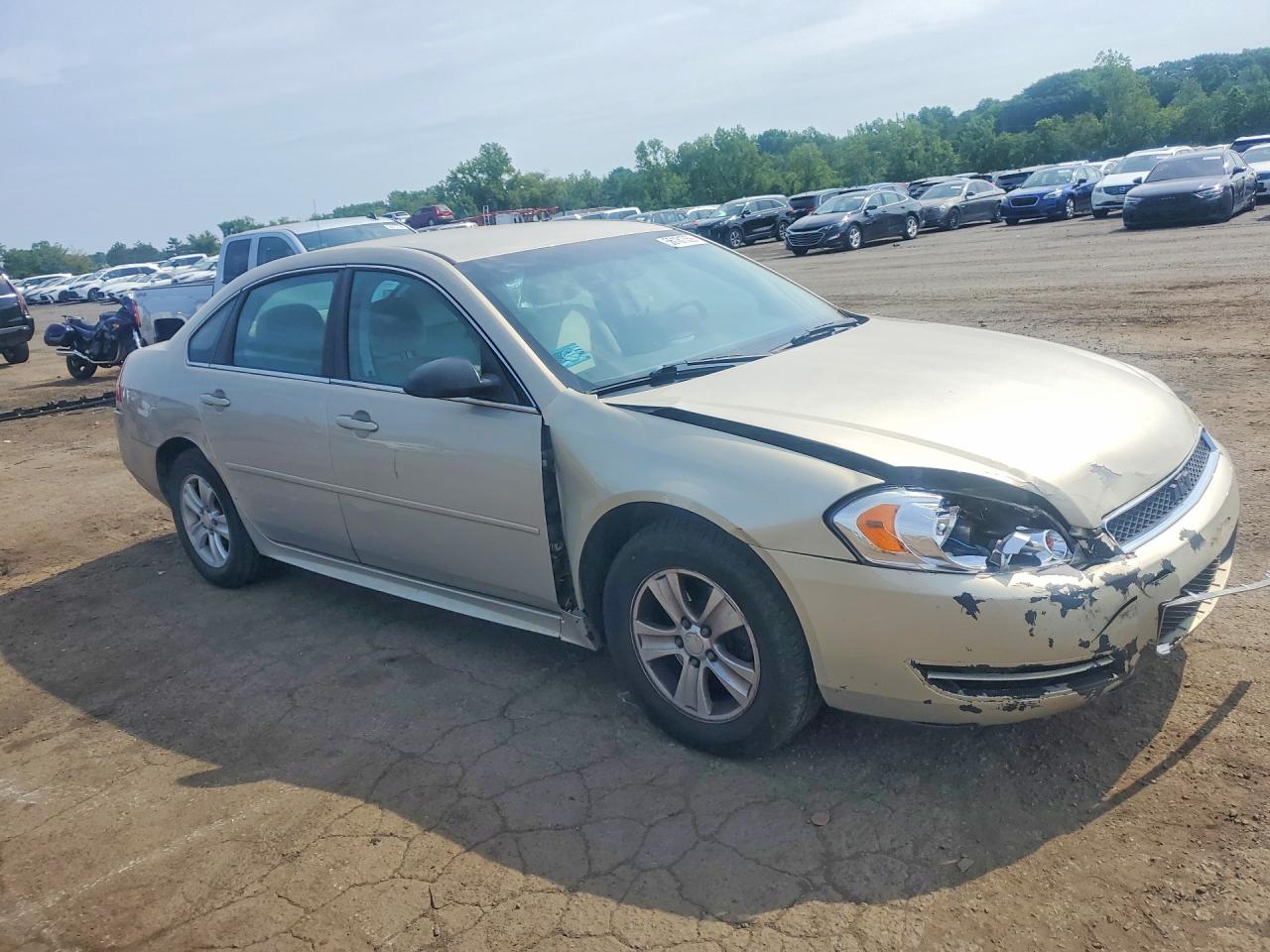 2012 Chevrolet Impala Ls Tan vin: 2G1WF5E38C1325621