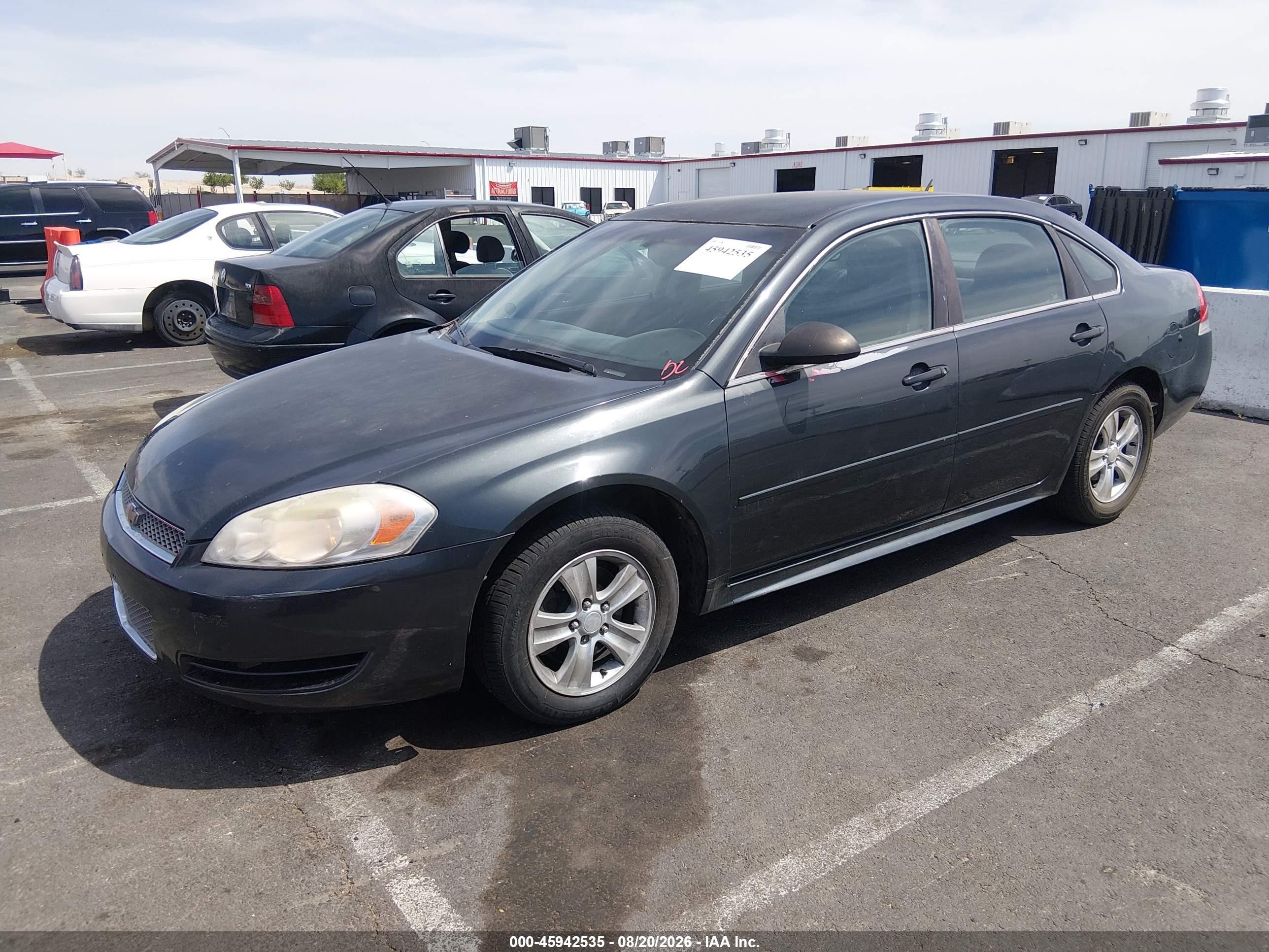2013 Chevrolet Impala Ls Black vin: 2G1WF5E38D1149235