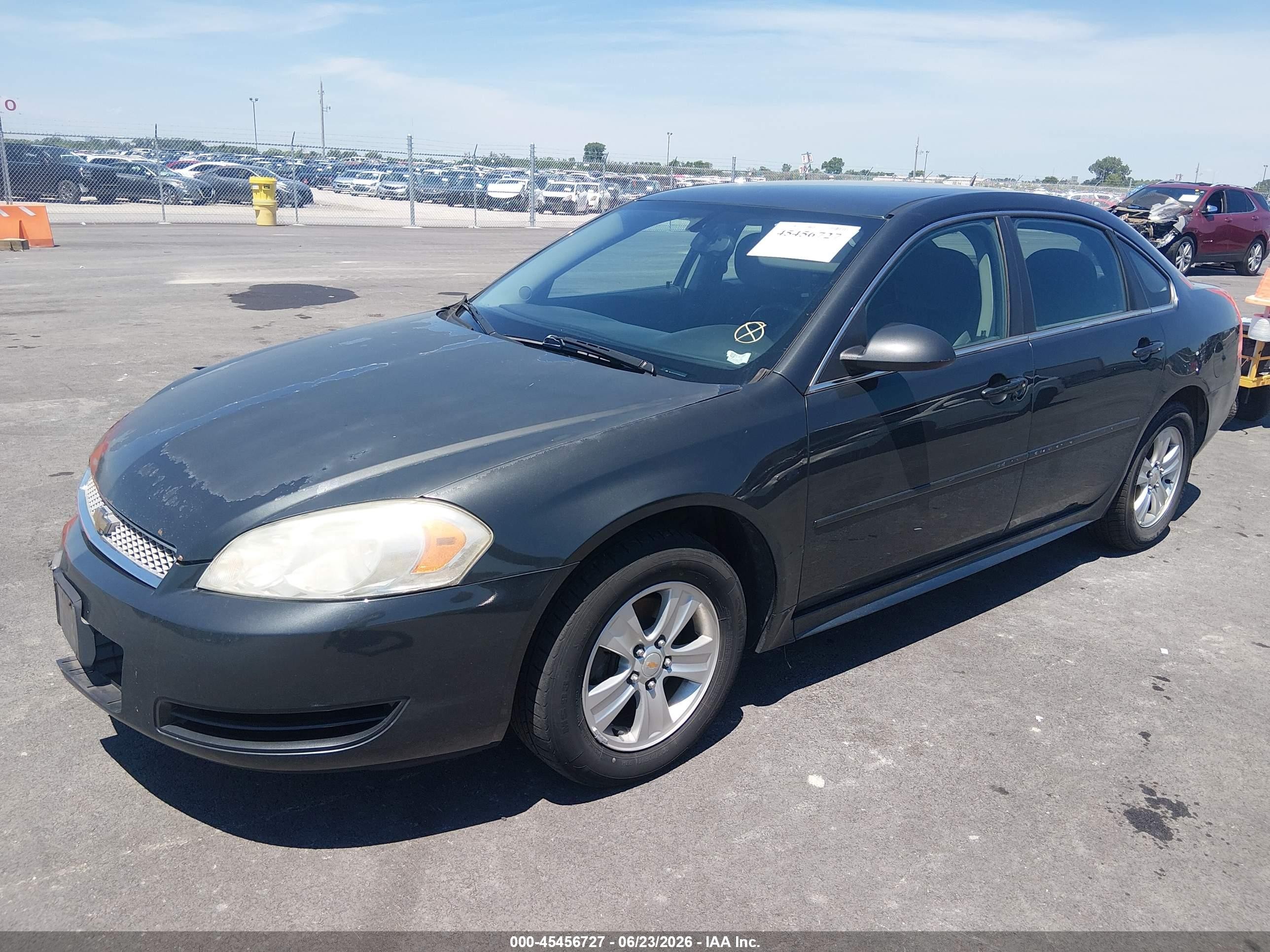 2013 Chevrolet Impala Ls Gray vin: 2G1WF5E38D1191193