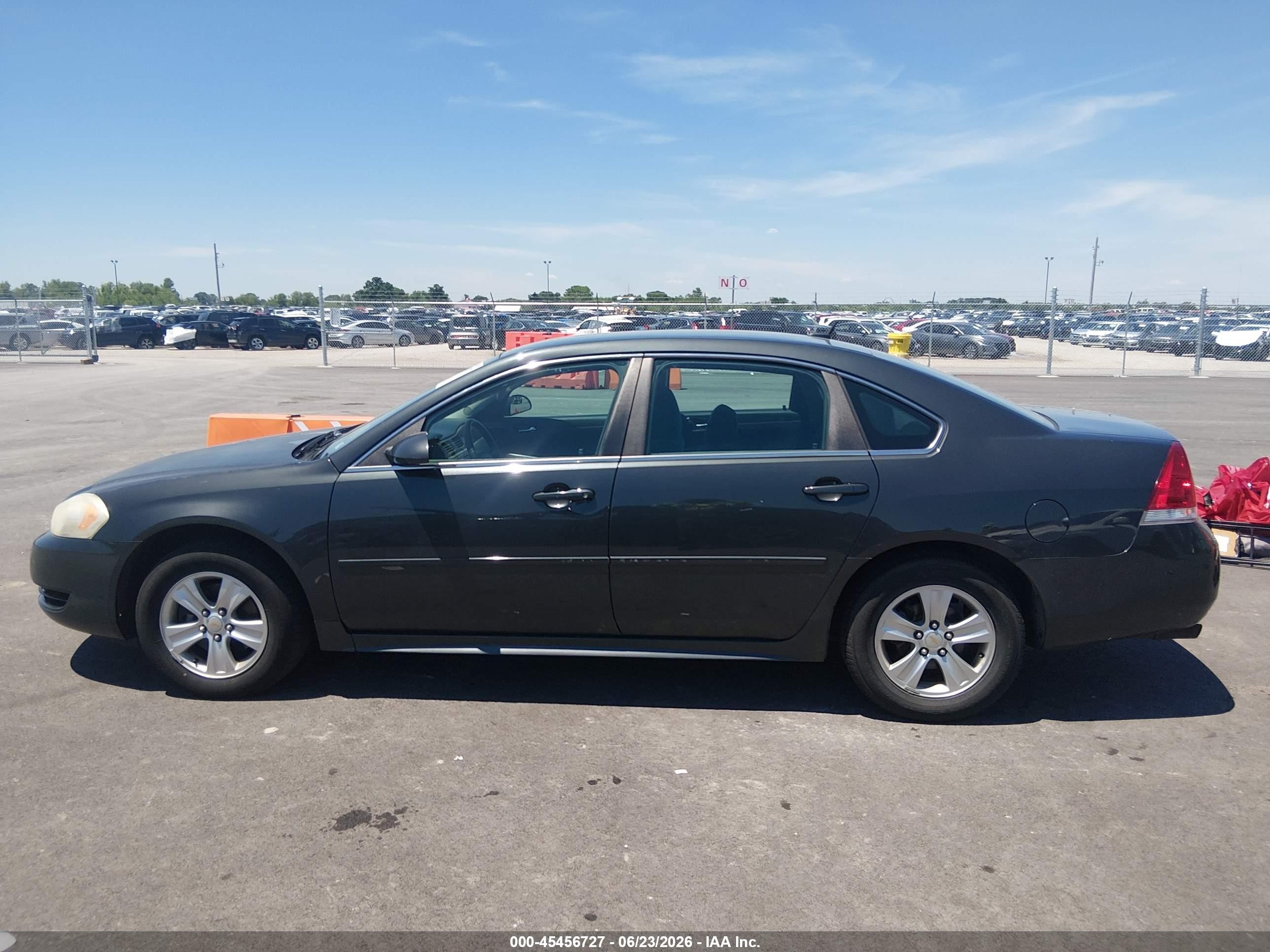 2013 Chevrolet Impala Ls Gray vin: 2G1WF5E38D1191193