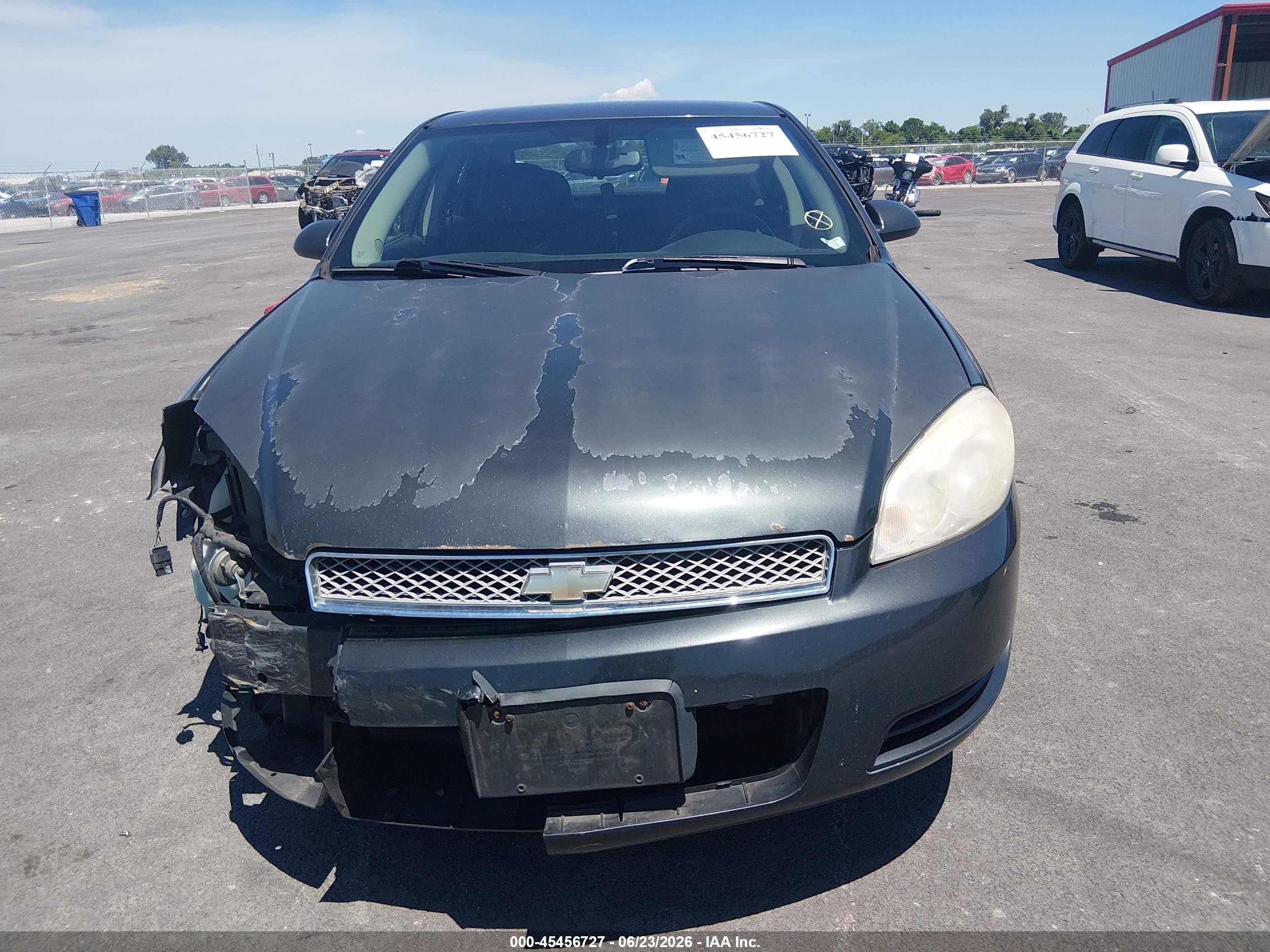 2013 Chevrolet Impala Ls Gray vin: 2G1WF5E38D1191193