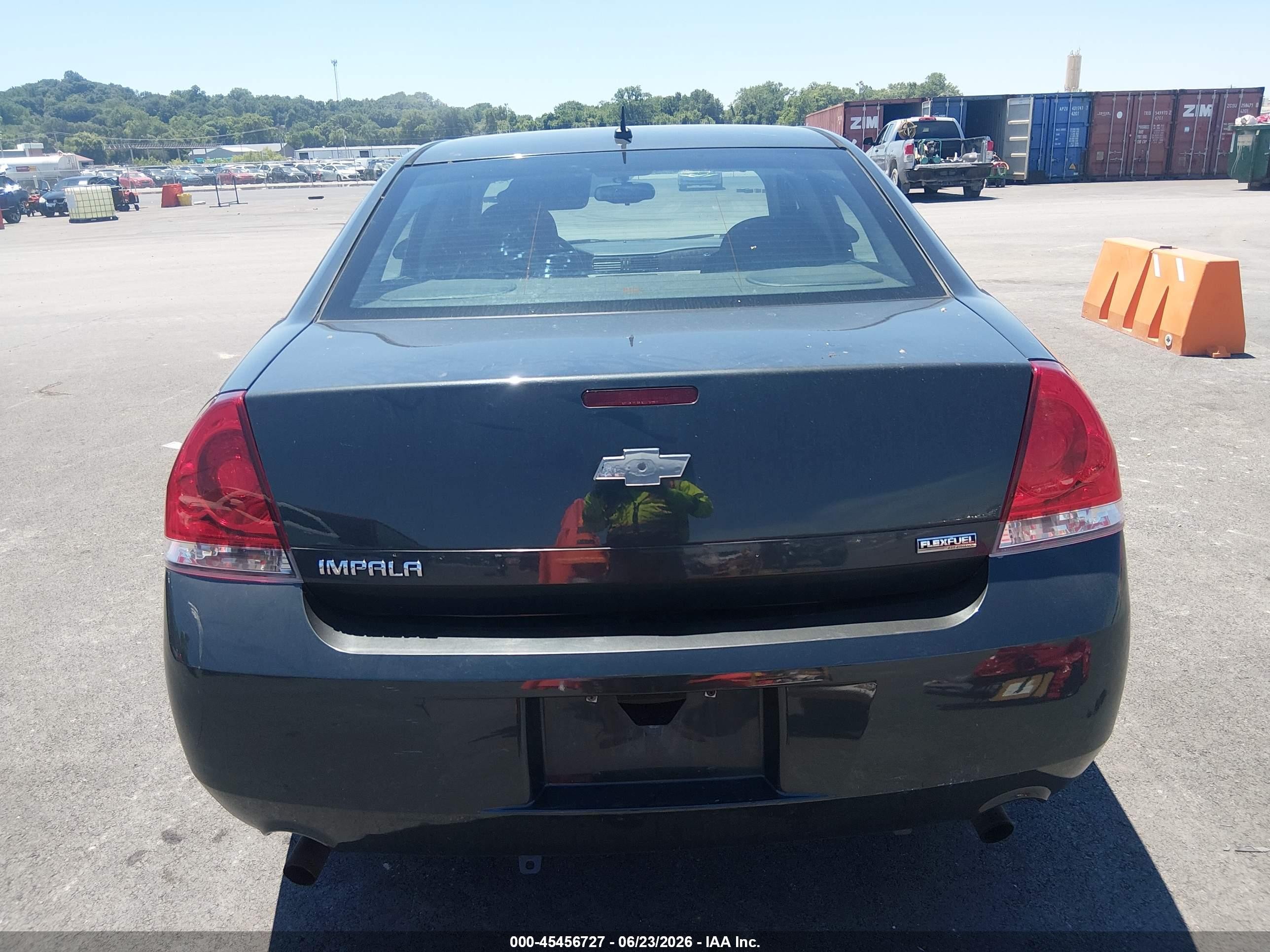 2013 Chevrolet Impala Ls Gray vin: 2G1WF5E38D1191193