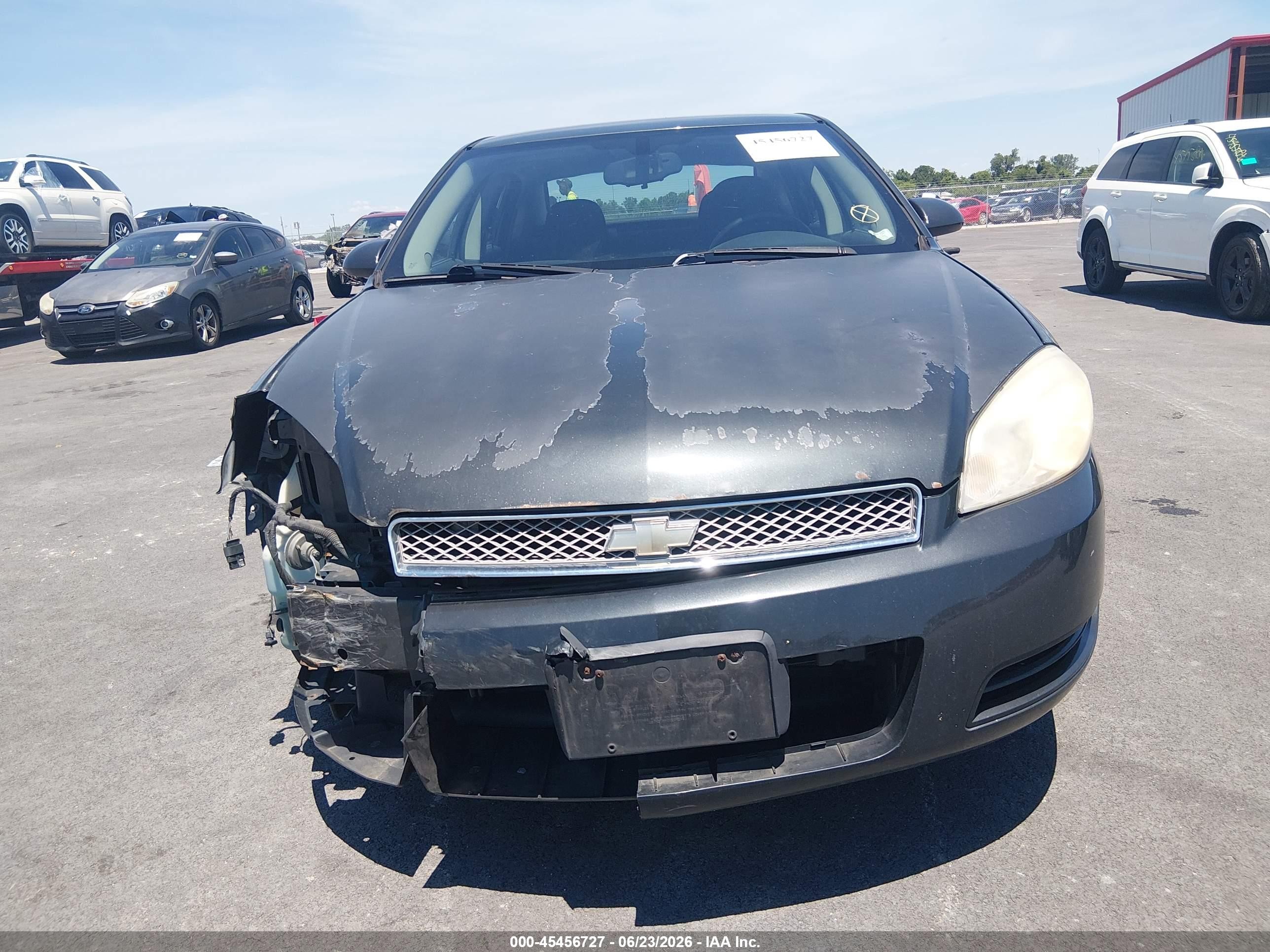 2013 Chevrolet Impala Ls Gray vin: 2G1WF5E38D1191193