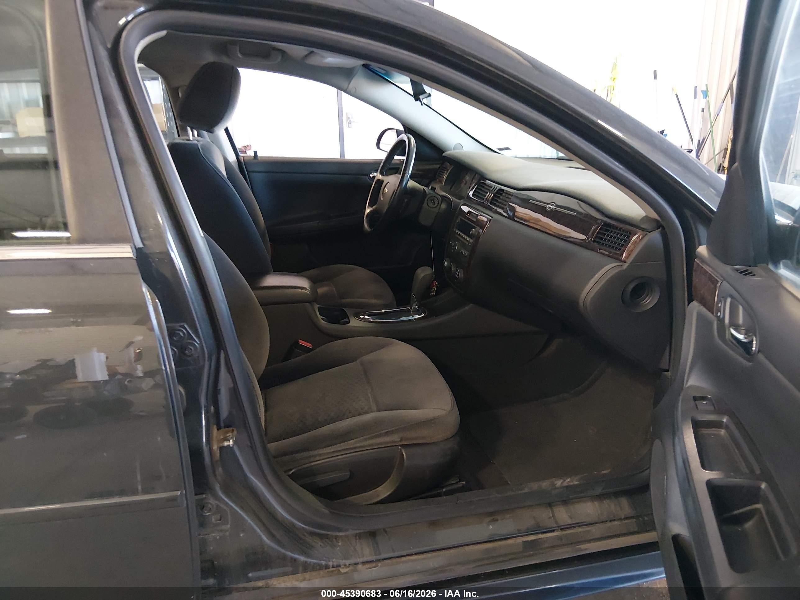 2013 Chevrolet Impala Ls Black vin: 2G1WF5E38D1223978