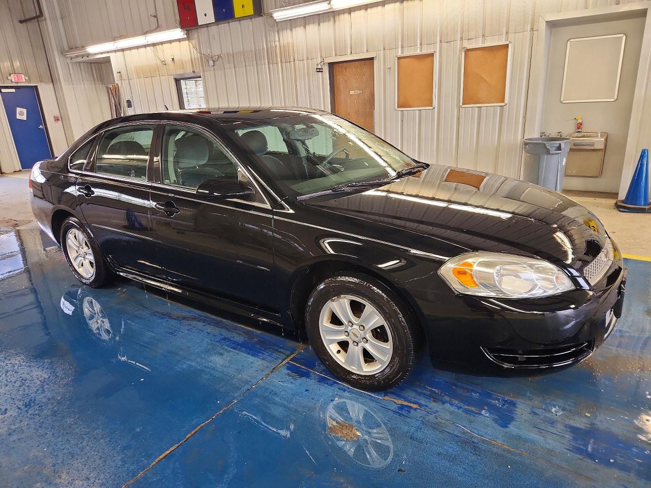 2013 Chevrolet Impala Ls Black vin: 2G1WF5E38D1225424