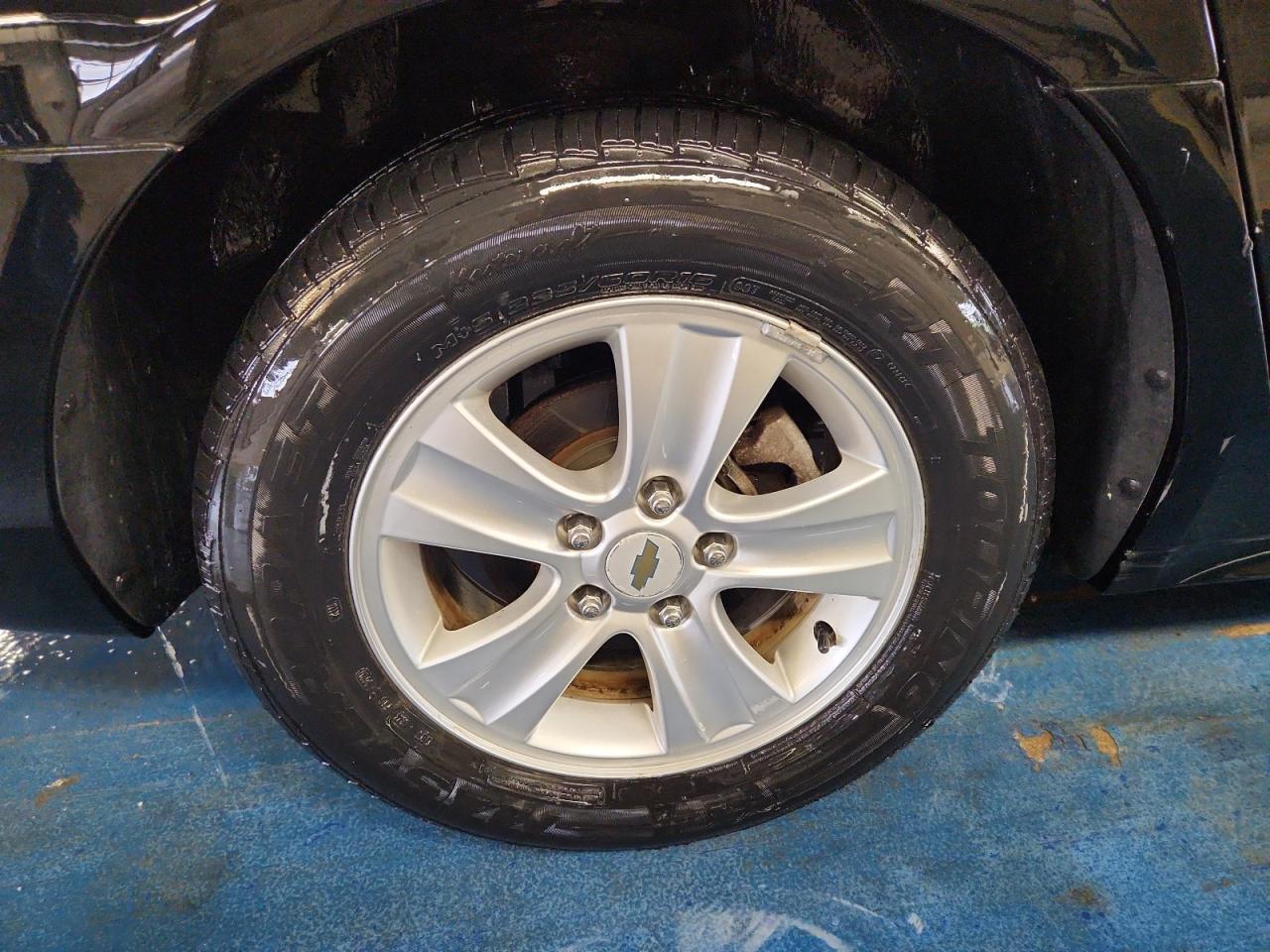 2013 Chevrolet Impala Ls Black vin: 2G1WF5E38D1225424 Damage: Left Front Wheel, Curb Rash, 2 To 3 Inches