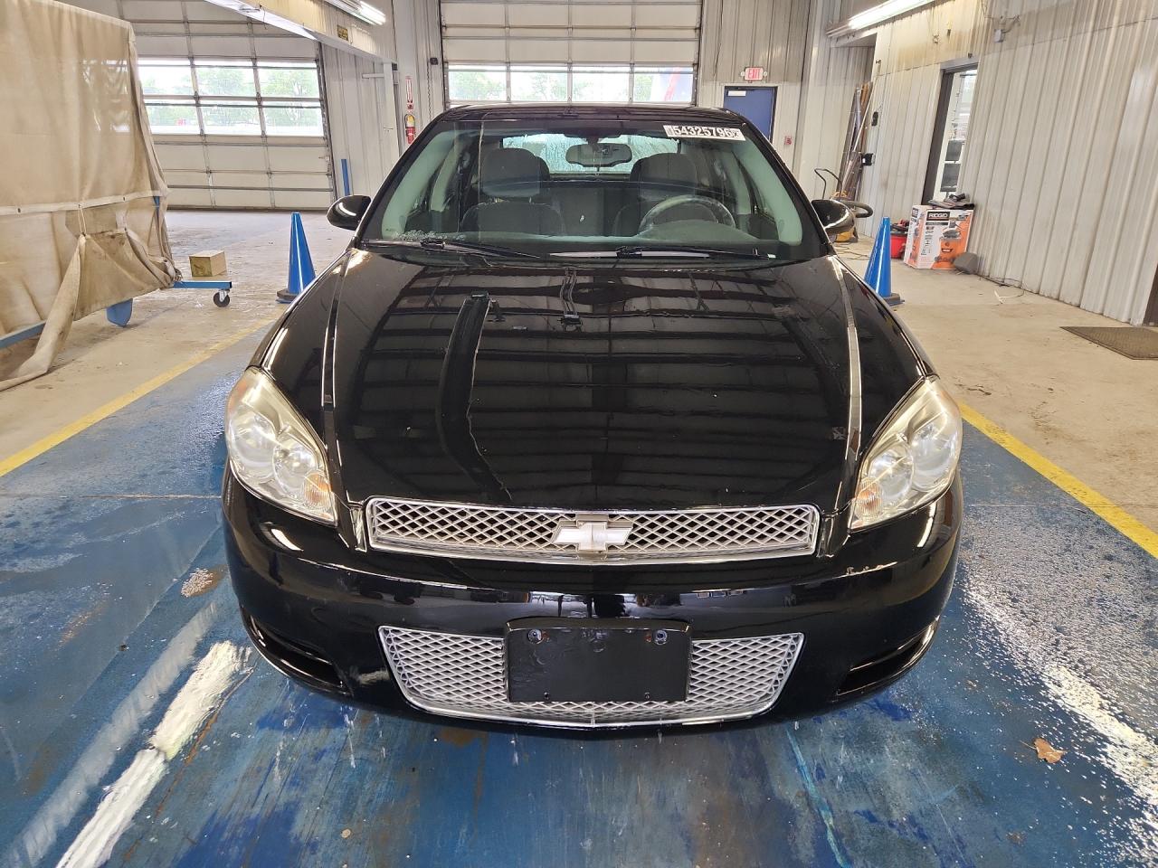 2013 Chevrolet Impala Ls Black vin: 2G1WF5E38D1225424 Damage: Left Head Lamp, Faded, Repair Required