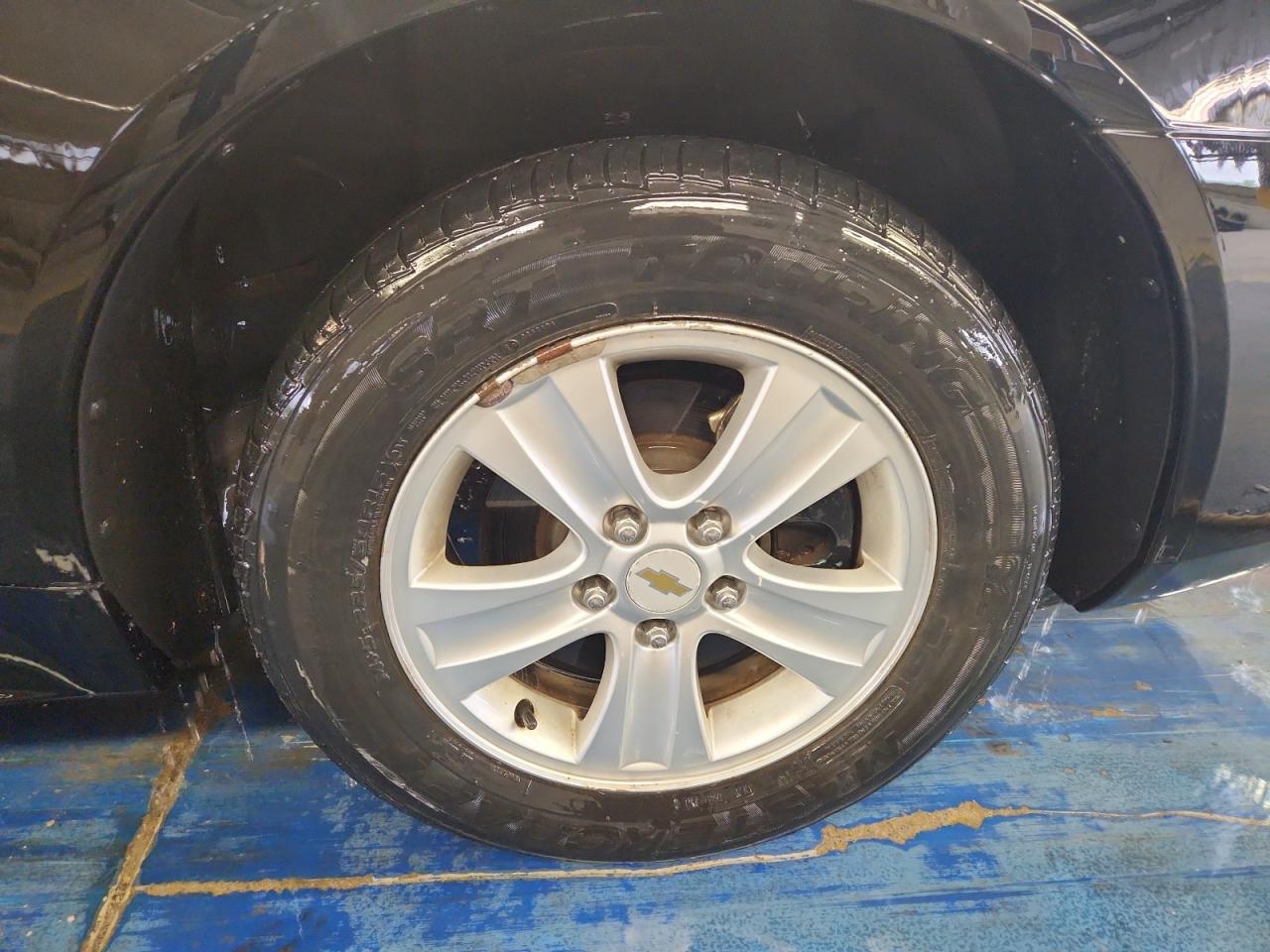 2013 Chevrolet Impala Ls Black vin: 2G1WF5E38D1225424 Damage: Right Front Wheel, Curb Rash, 3 To 4 Inches