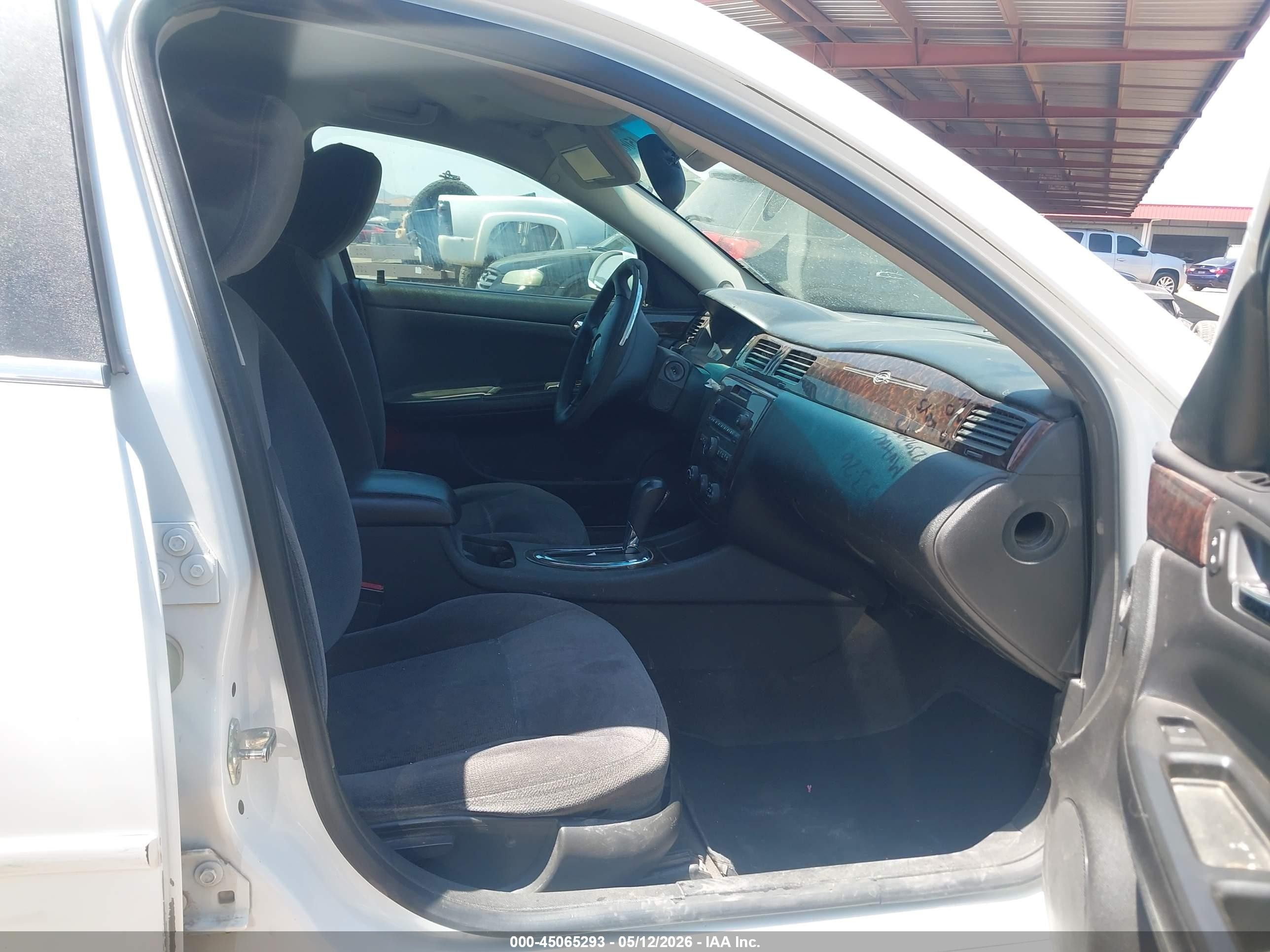 2013 Chevrolet Impala Ls White vin: 2G1WF5E38D1239095