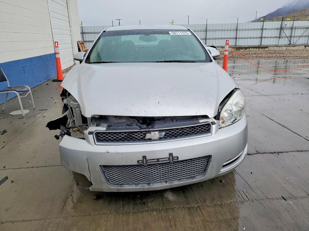 2013 Chevrolet Impala Ls Silver vin: 2G1WF5E38D1252218