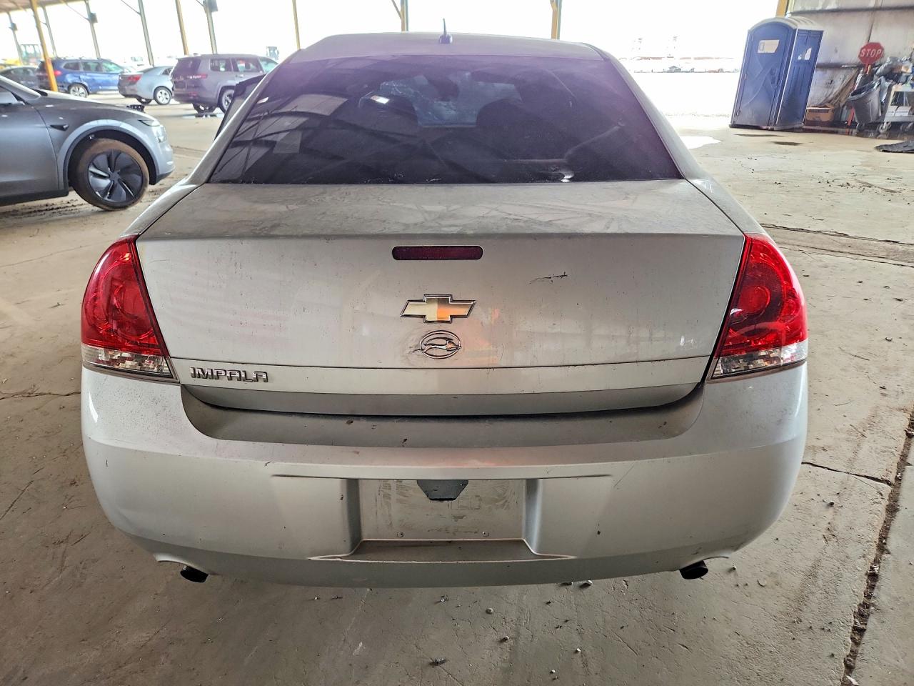 2012 Chevrolet Impala Ls Silver vin: 2G1WF5E39C1204547
