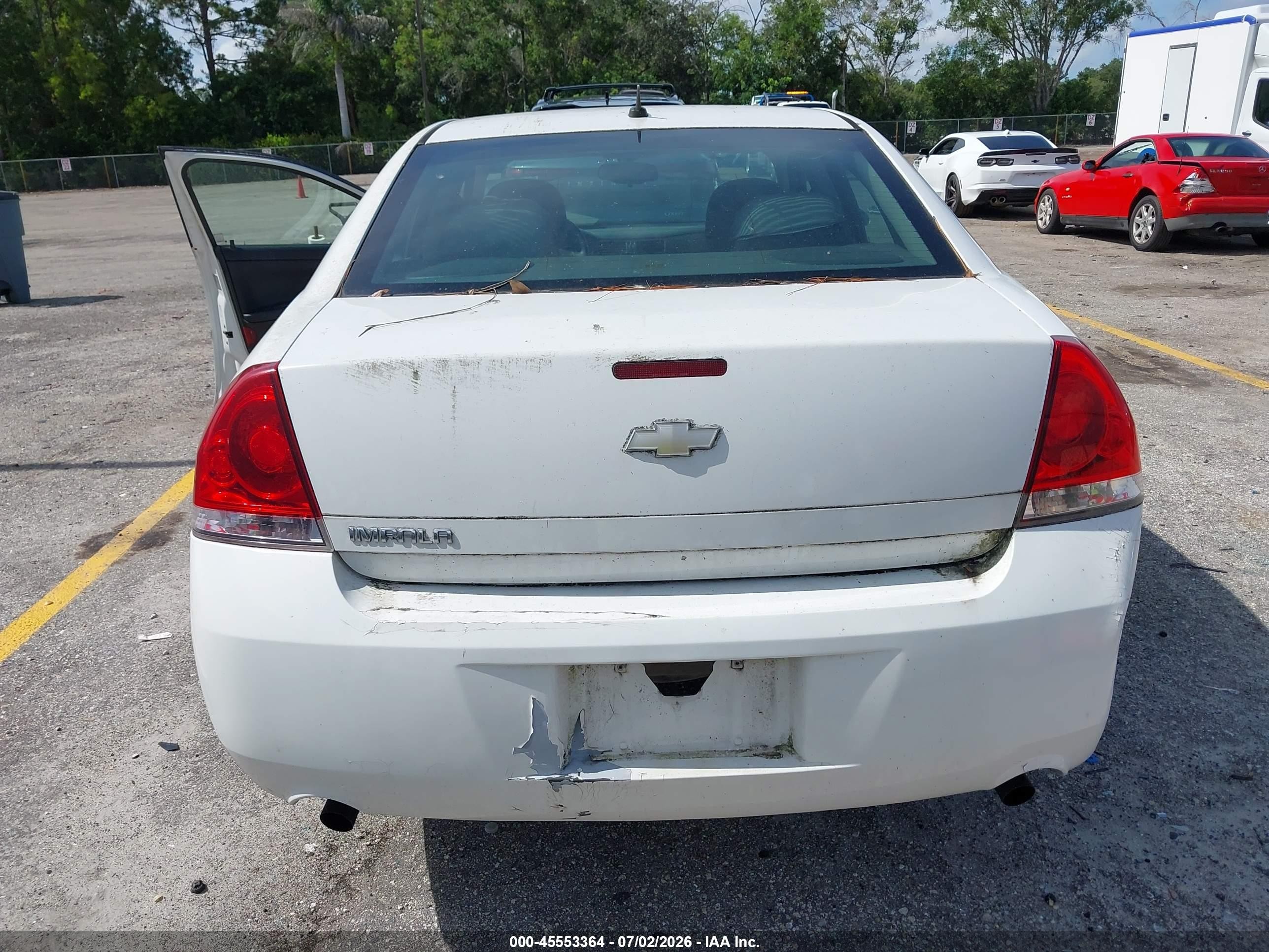 2013 Chevrolet Impala Ls White vin: 2G1WF5E39D1133447