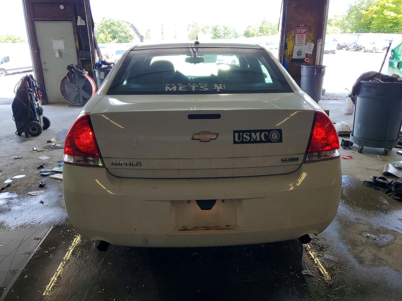2013 Chevrolet Impala Ls White vin: 2G1WF5E39D1209264