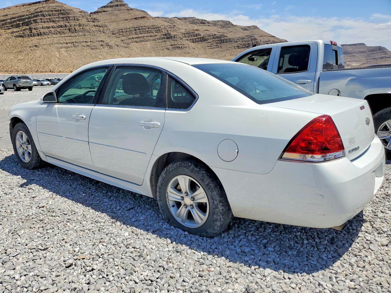 2013 Chevrolet Impala Ls White vin: 2G1WF5E39D1226579