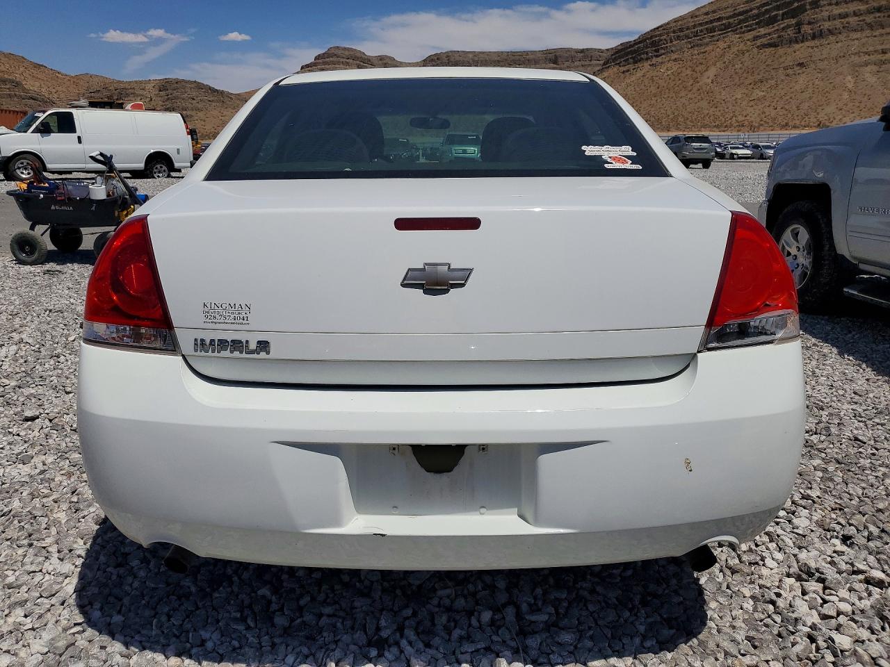 2013 Chevrolet Impala Ls White vin: 2G1WF5E39D1226579