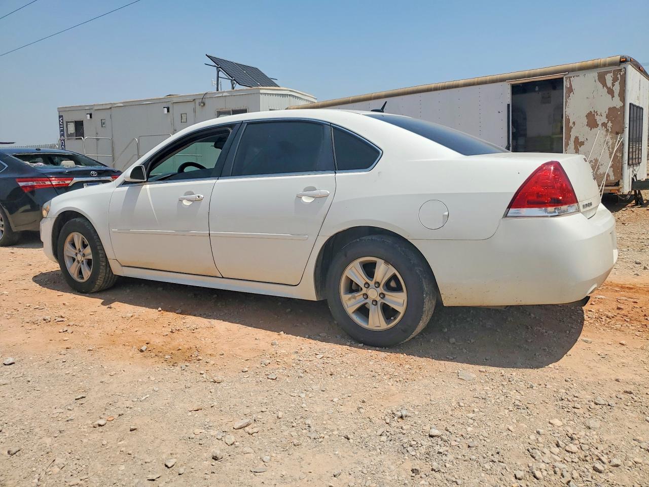 2013 Chevrolet Impala Ls White vin: 2G1WF5E39D1244581