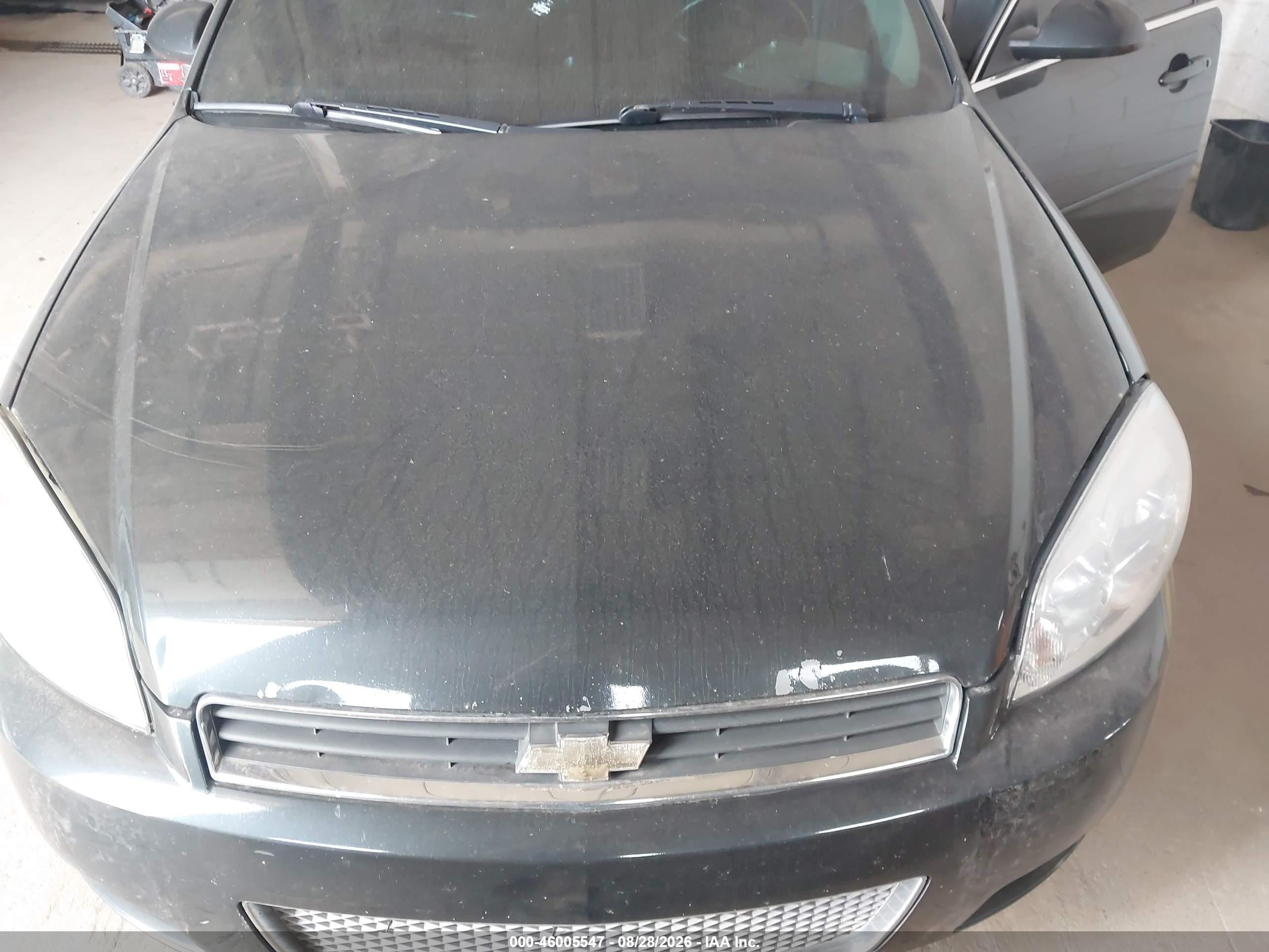 2013 Chevrolet Impala Ls Серый vin: 2G1WF5E39D1264815