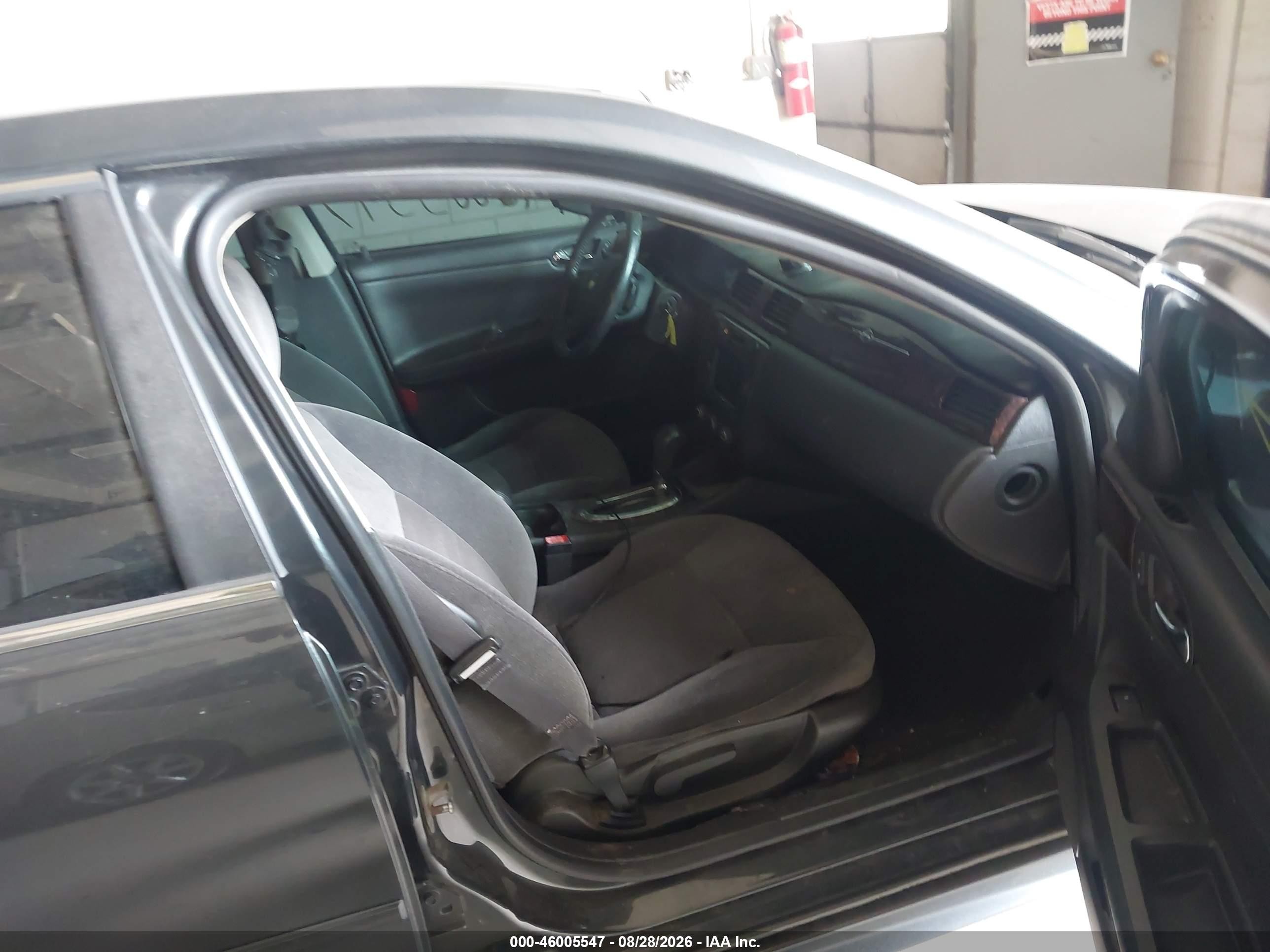 2013 Chevrolet Impala Ls Серый vin: 2G1WF5E39D1264815