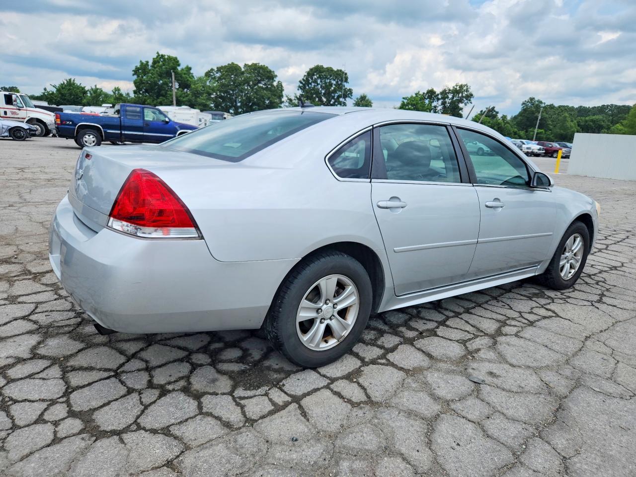 2013 Chevrolet Impala Ls Silver vin: 2G1WF5E39D1267195