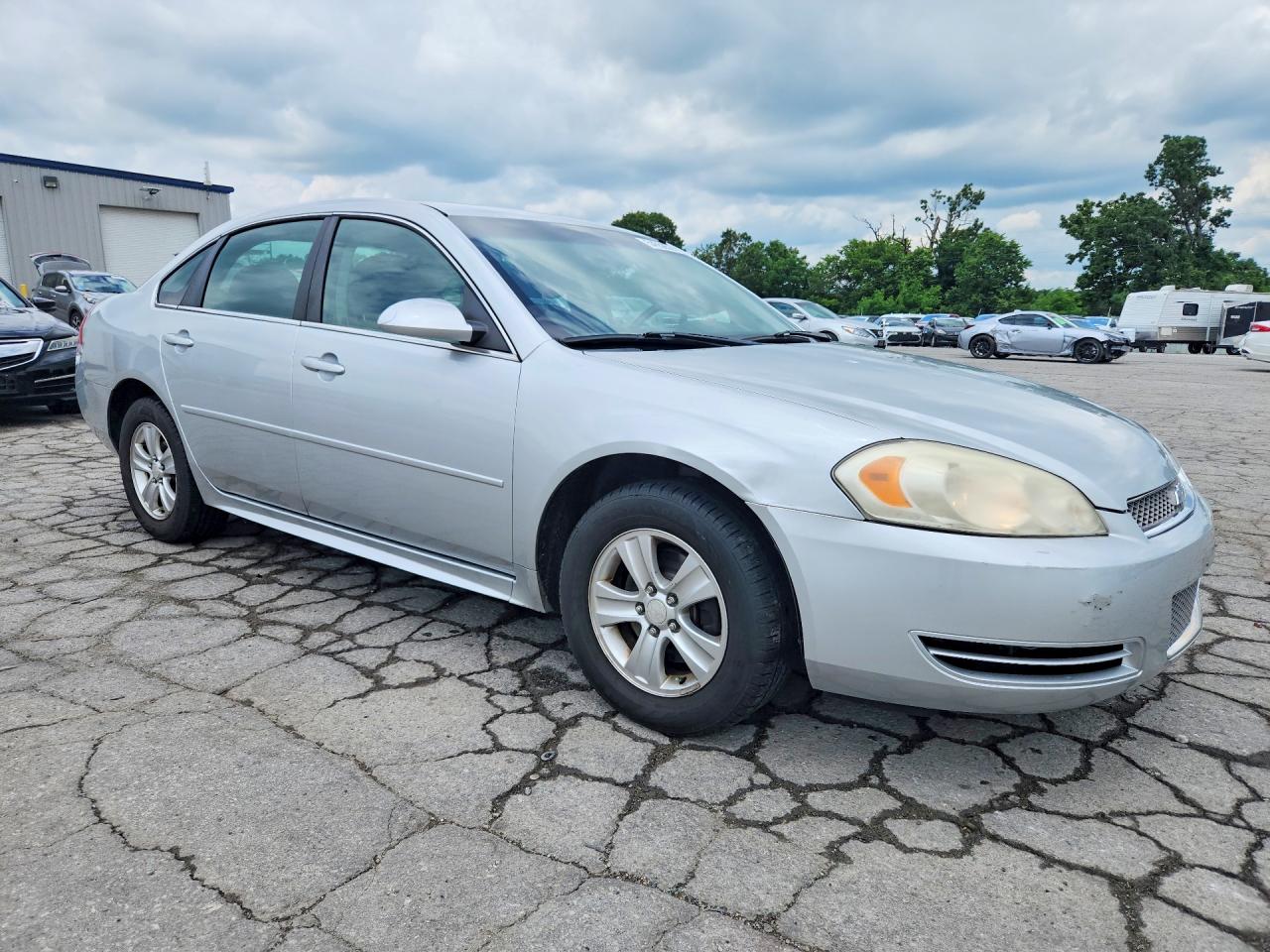 2013 Chevrolet Impala Ls Silver vin: 2G1WF5E39D1267195