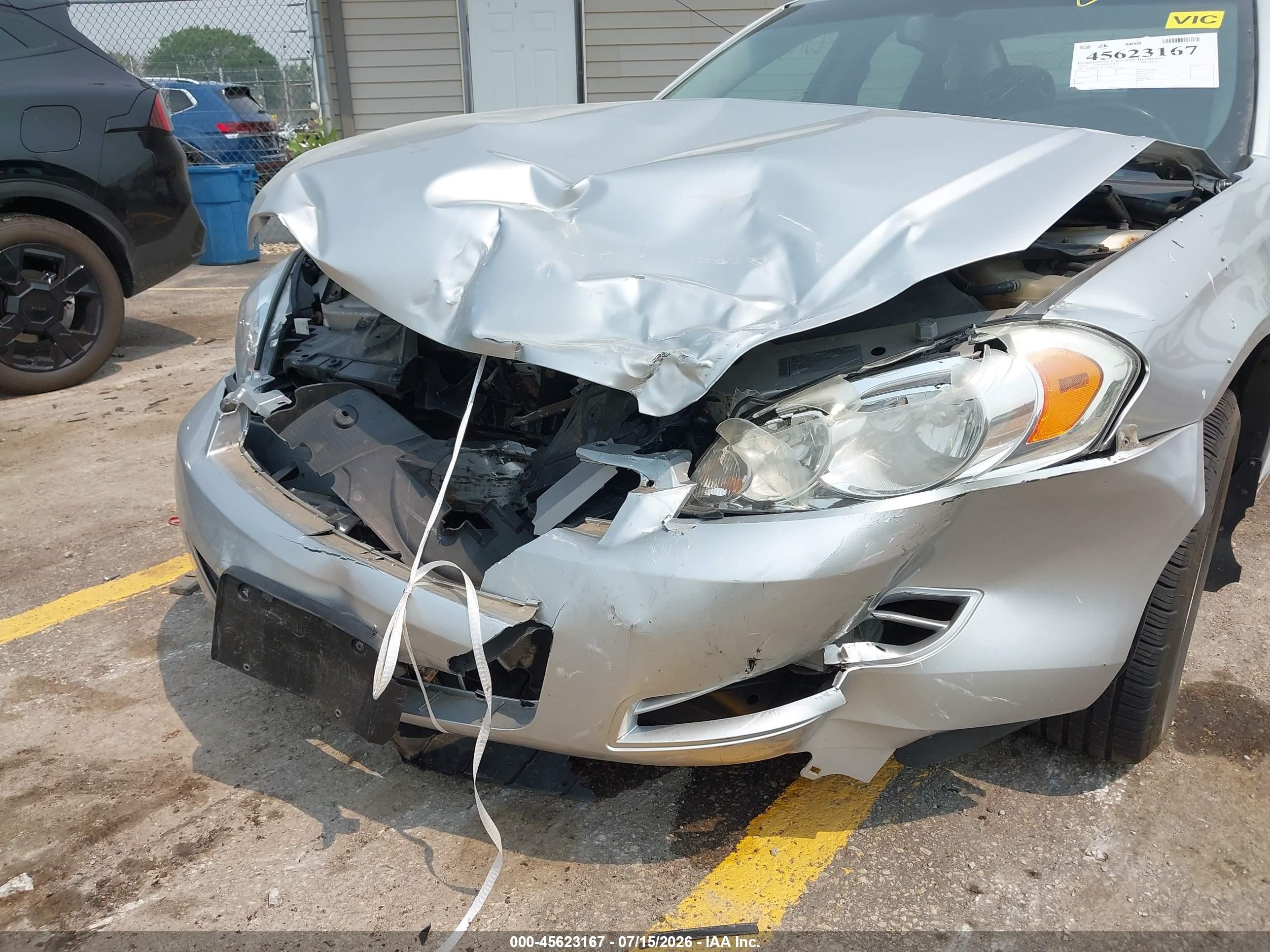 2012 Chevrolet Impala Ls Gray vin: 2G1WF5E3XC1119846