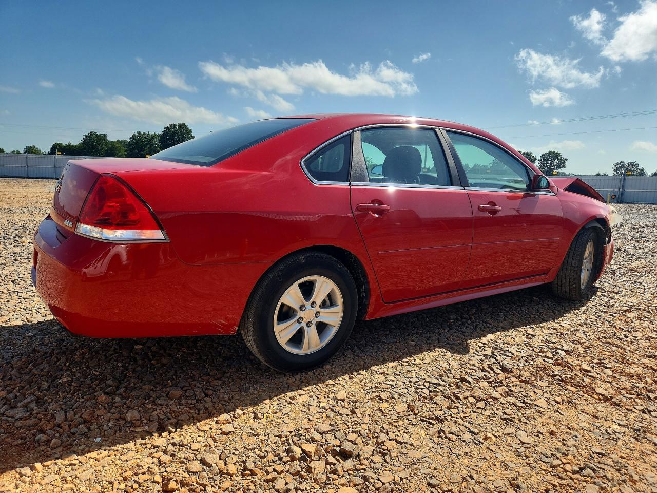 2012 Chevrolet Impala Ls Red vin: 2G1WF5E3XC1148456
