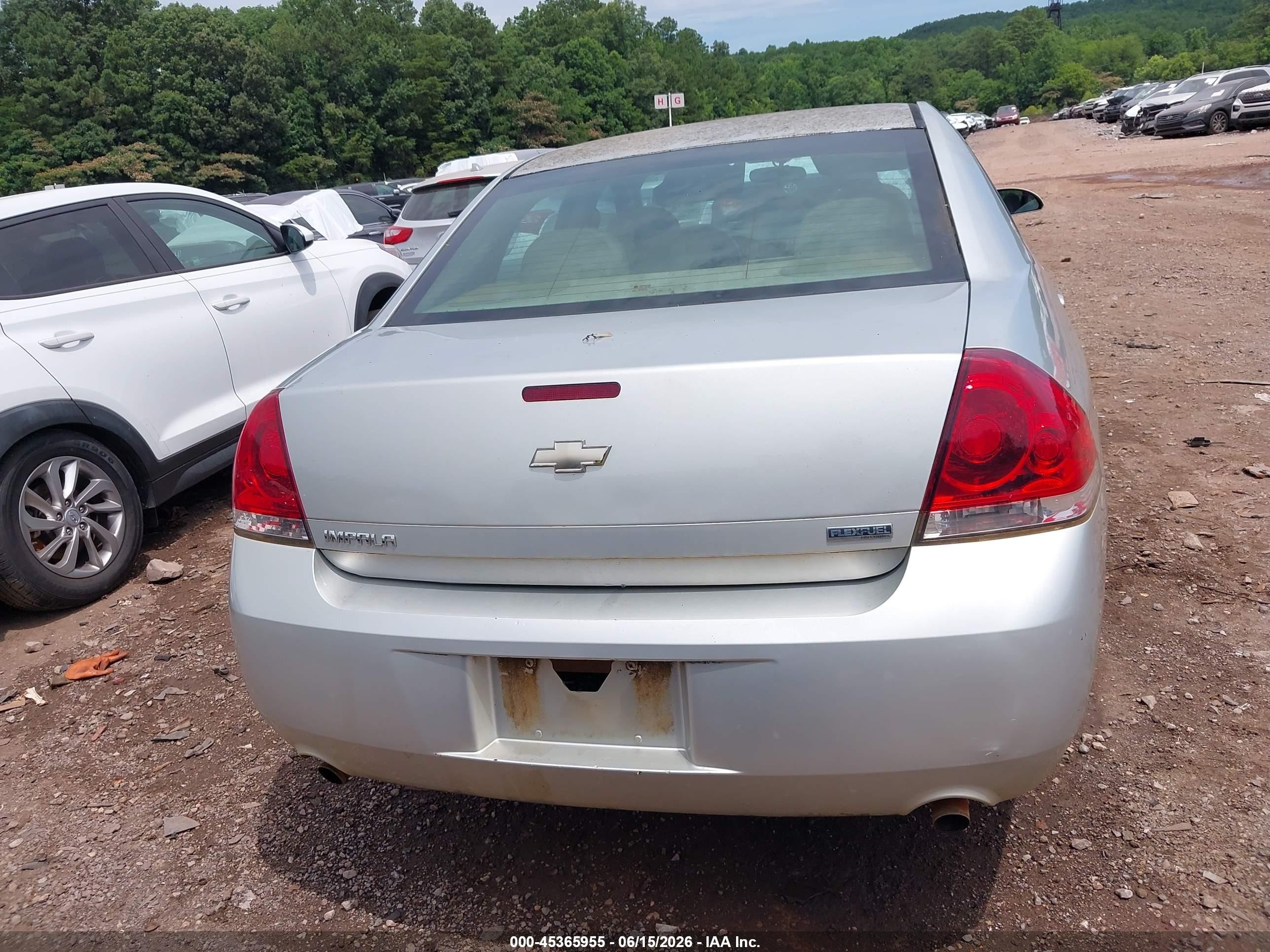 2012 Chevrolet Impala Ls Silver vin: 2G1WF5E3XC1177987