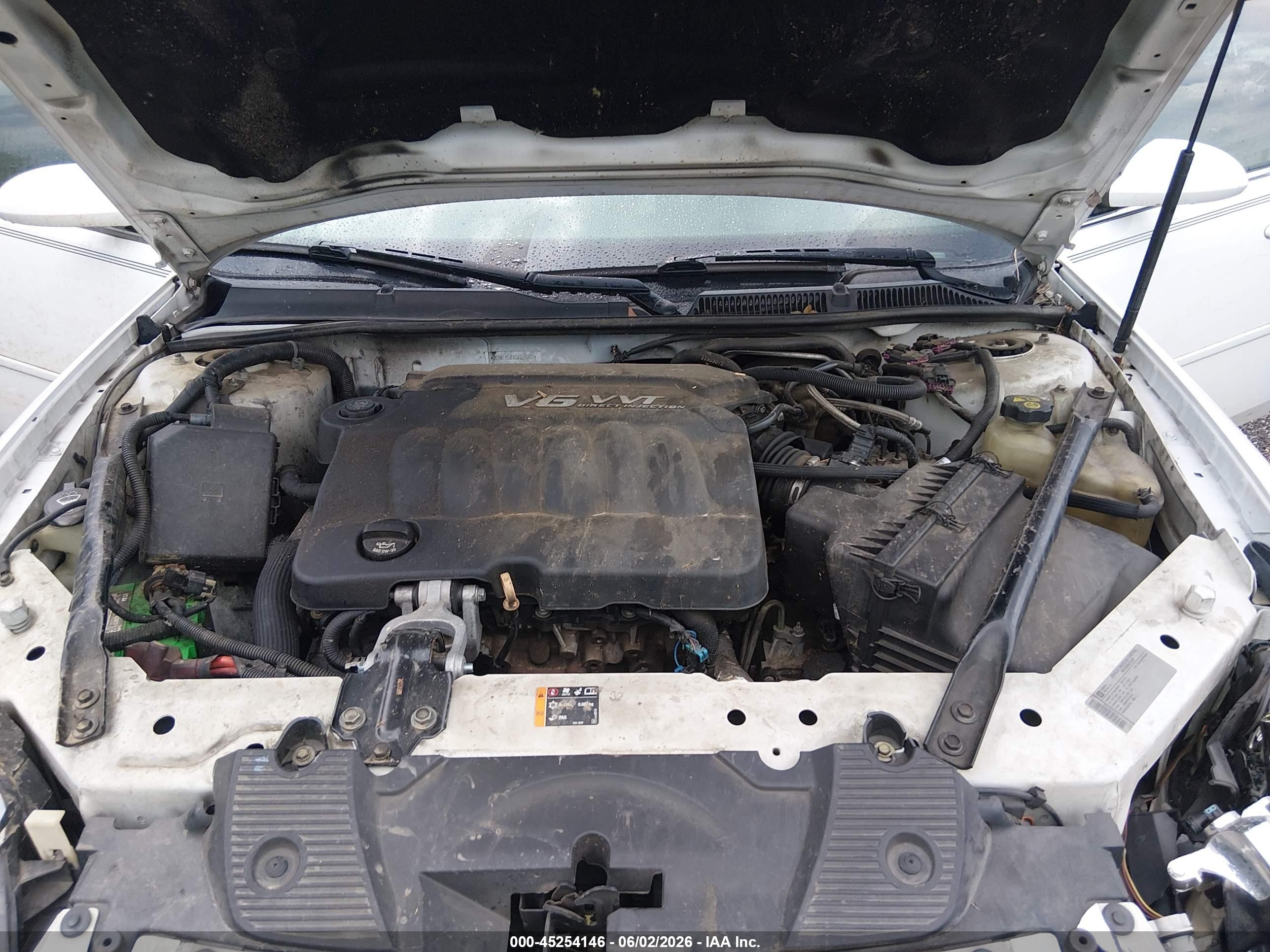 2012 Chevrolet Impala Ls Белый vin: 2G1WF5E3XC1215203