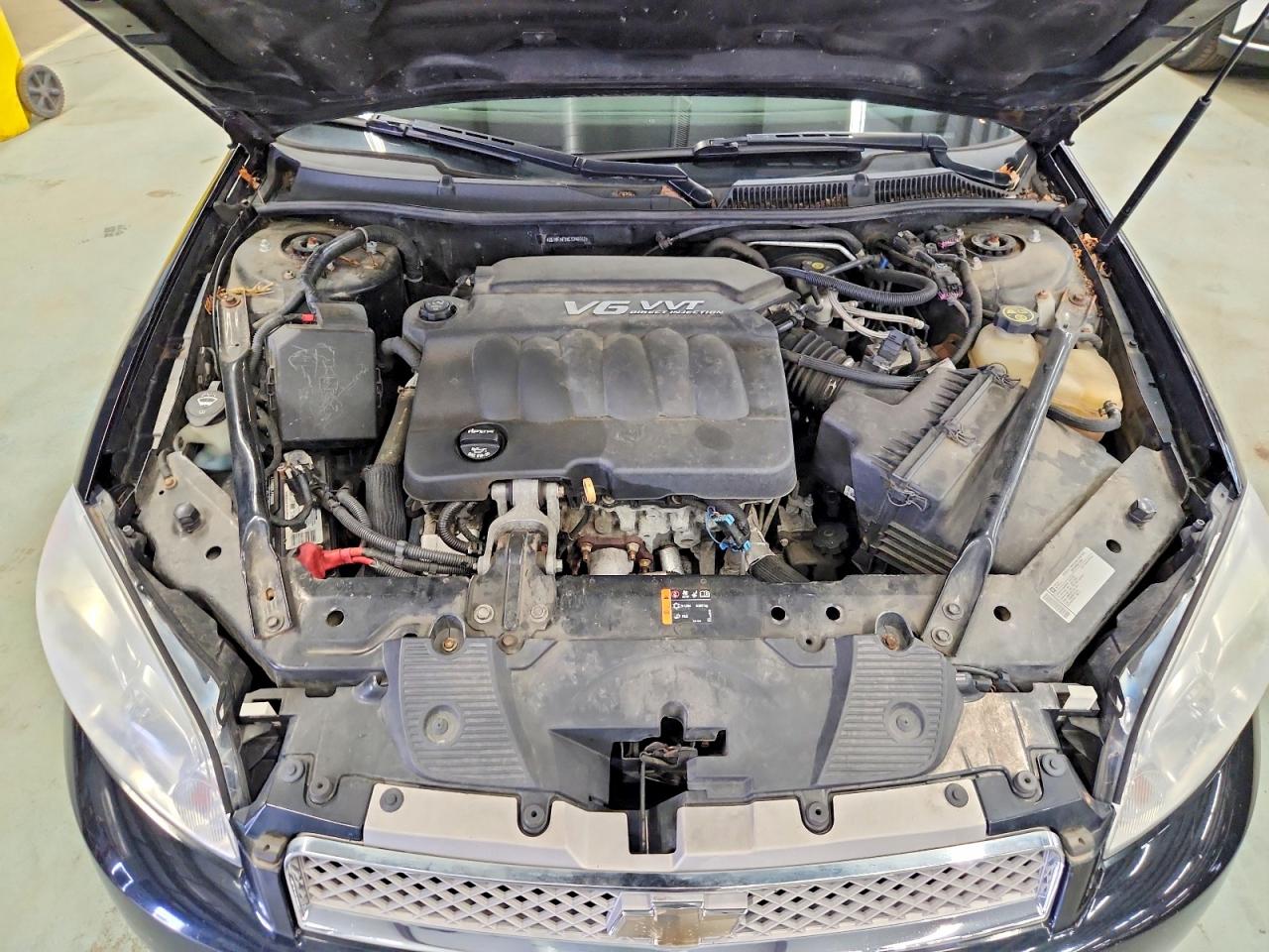2012 Chevrolet Impala Ls Черный vin: 2G1WF5E3XC1246662