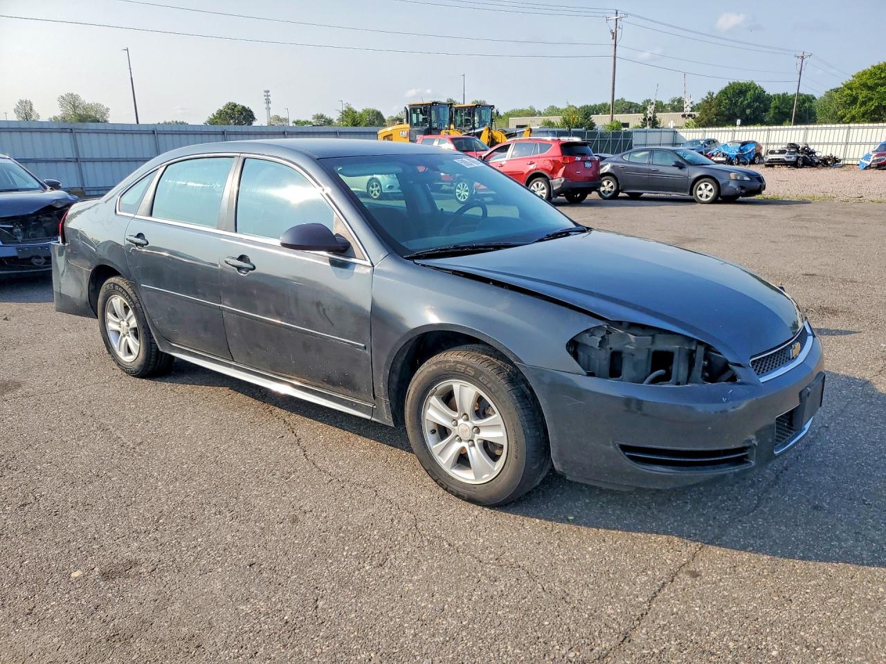 2013 Chevrolet Impala Ls Gray vin: 2G1WF5E3XD1118715