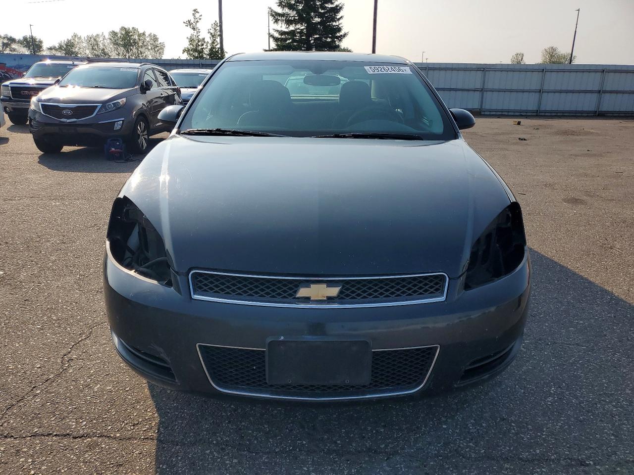 2013 Chevrolet Impala Ls Gray vin: 2G1WF5E3XD1118715