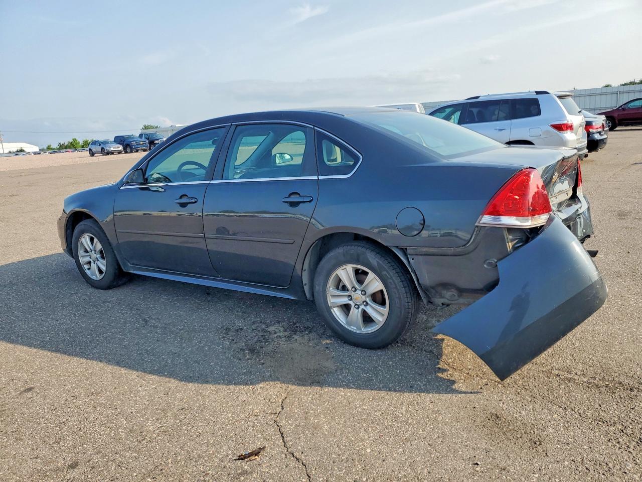 2013 Chevrolet Impala Ls Gray vin: 2G1WF5E3XD1118715