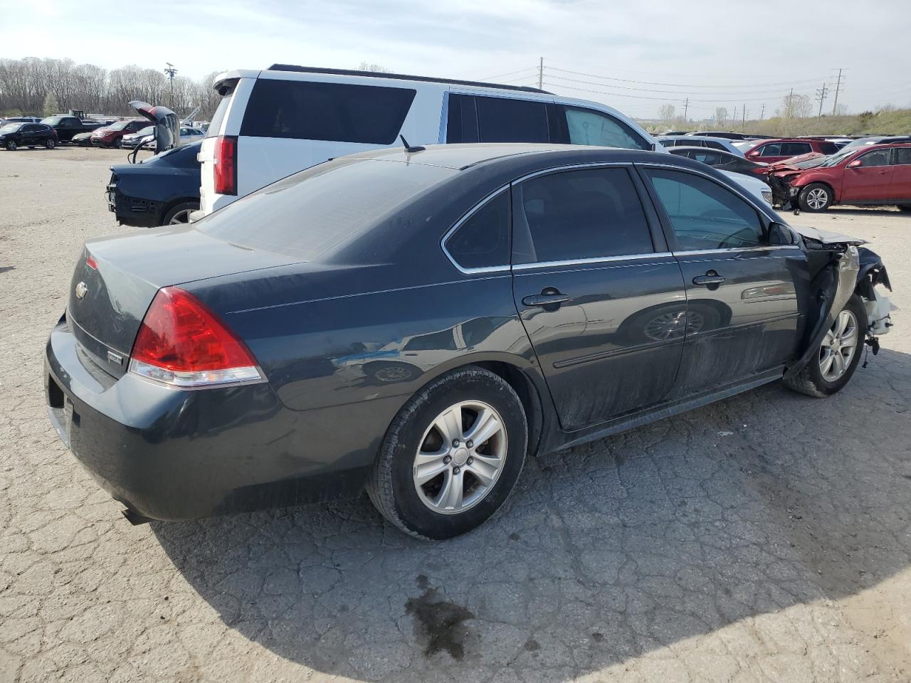 2013 Chevrolet Impala Ls Black vin: 2G1WF5E3XD1130671