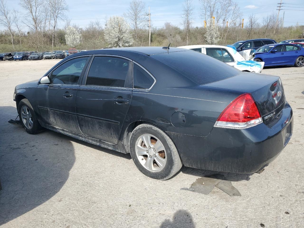 2013 Chevrolet Impala Ls Black vin: 2G1WF5E3XD1130671