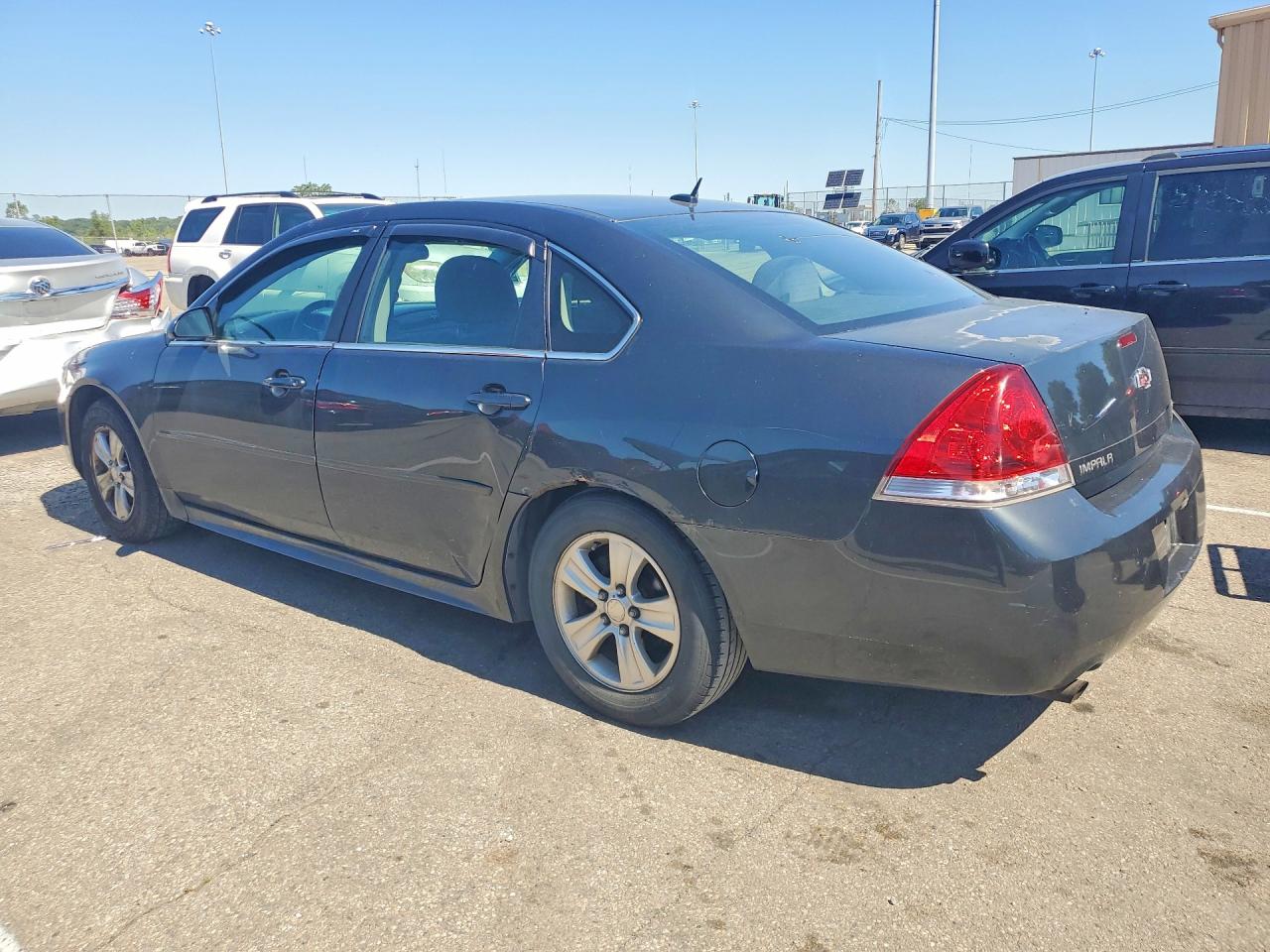 2013 Chevrolet Impala Ls Gray vin: 2G1WF5E3XD1153903